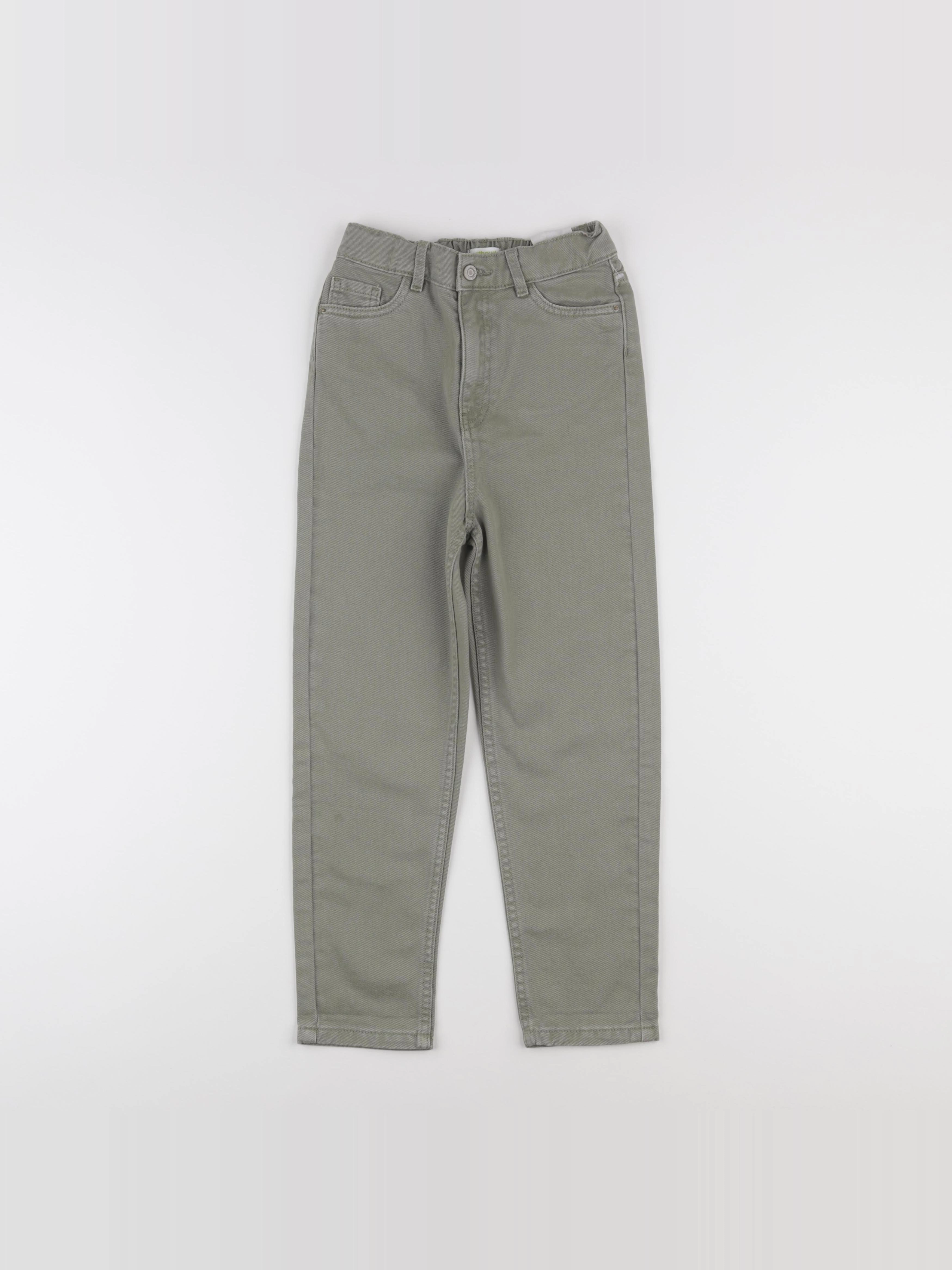 Vertbaudet - jean vert - 9 ans