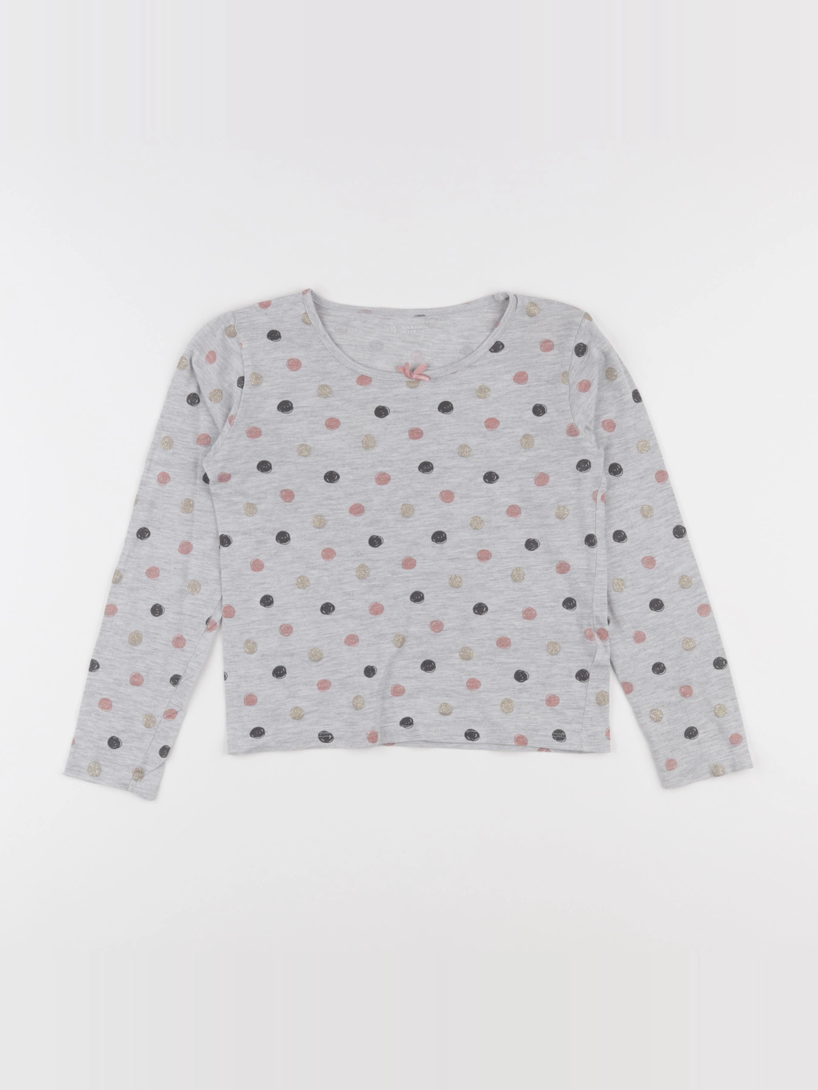 Vertbaudet - maillot de corps gris - 8 ans