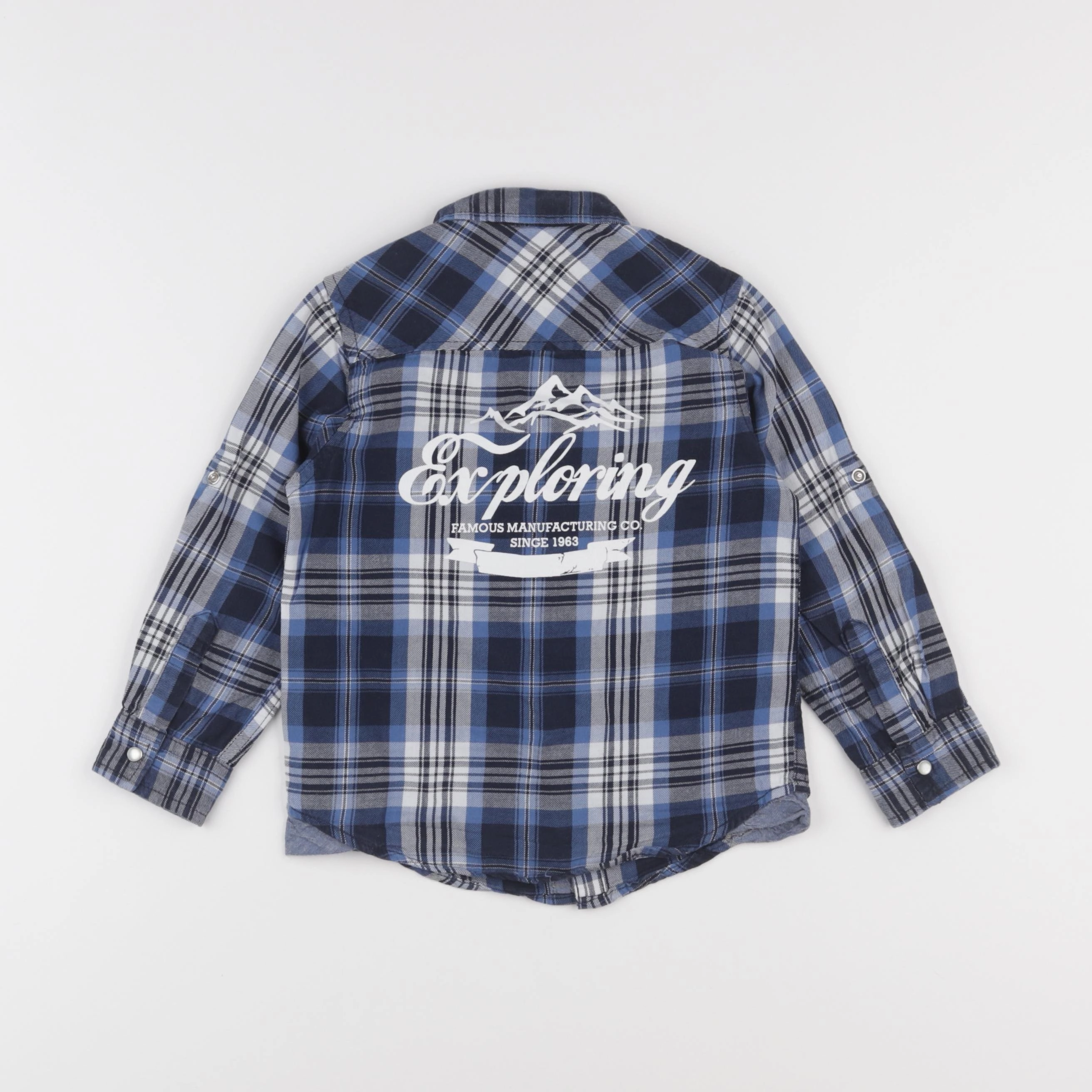 Vertbaudet - chemise bleu - 4 ans