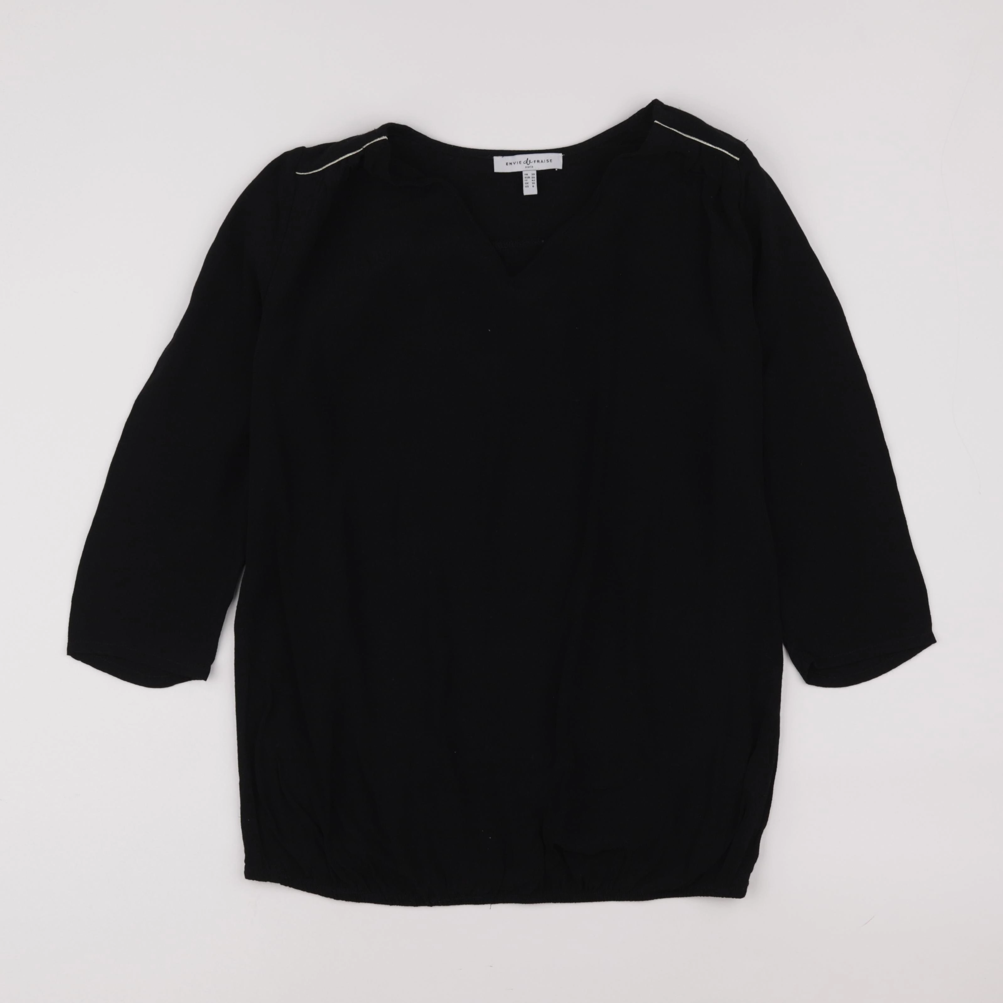 Envie de fraise - blouse grossesse noir - 38