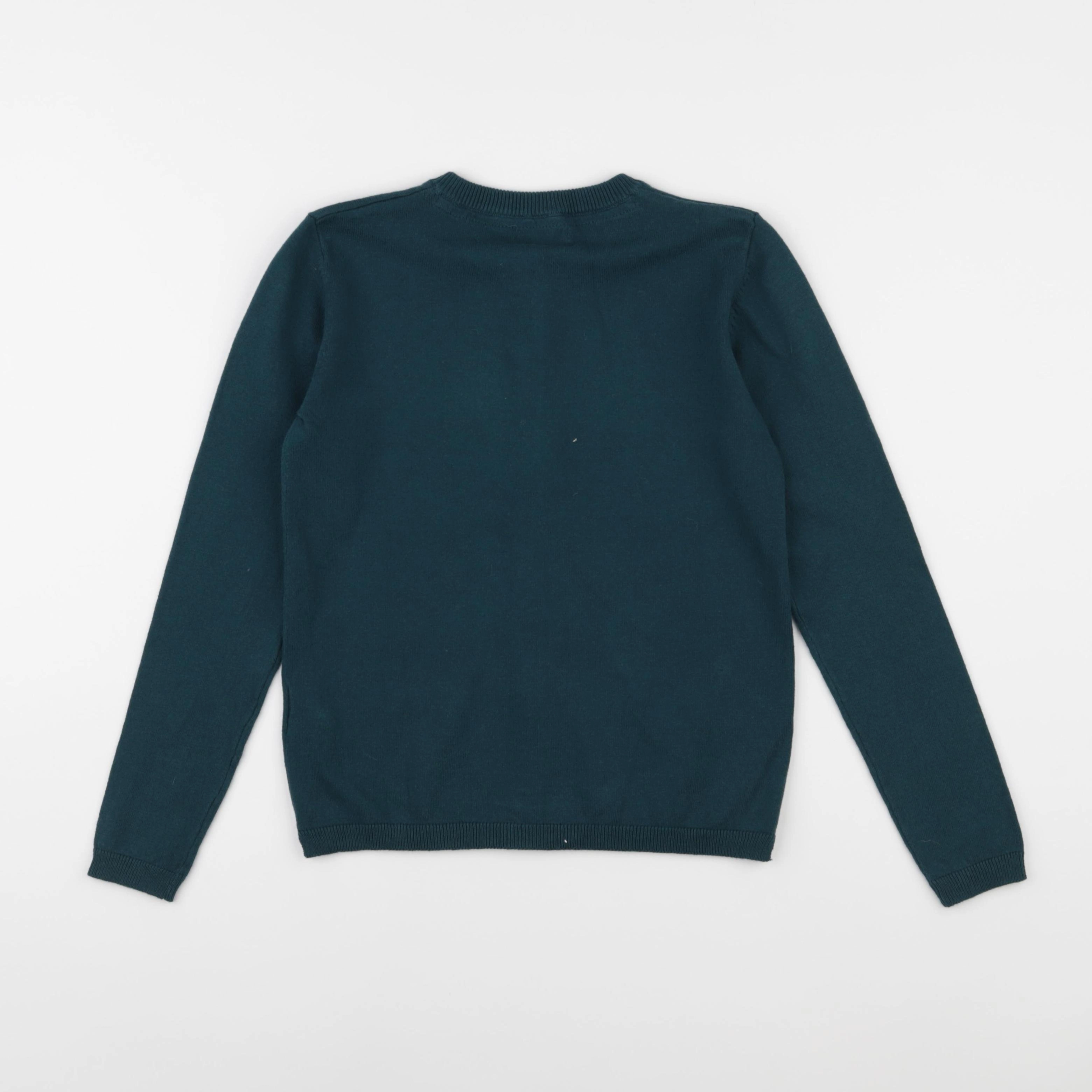 Vertbaudet - gilet bleu - 10 ans