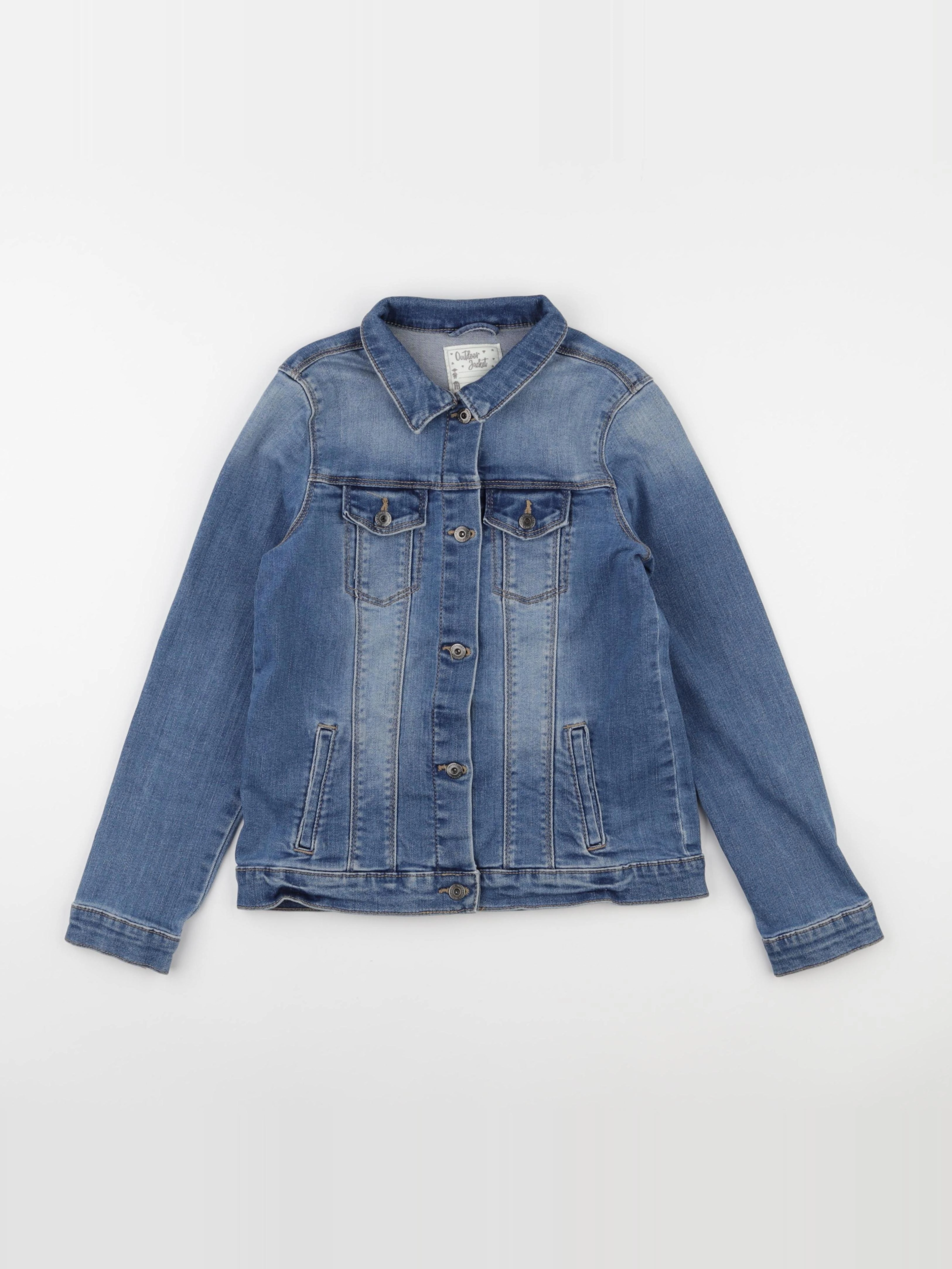 Vertbaudet - veste bleu - 10 ans