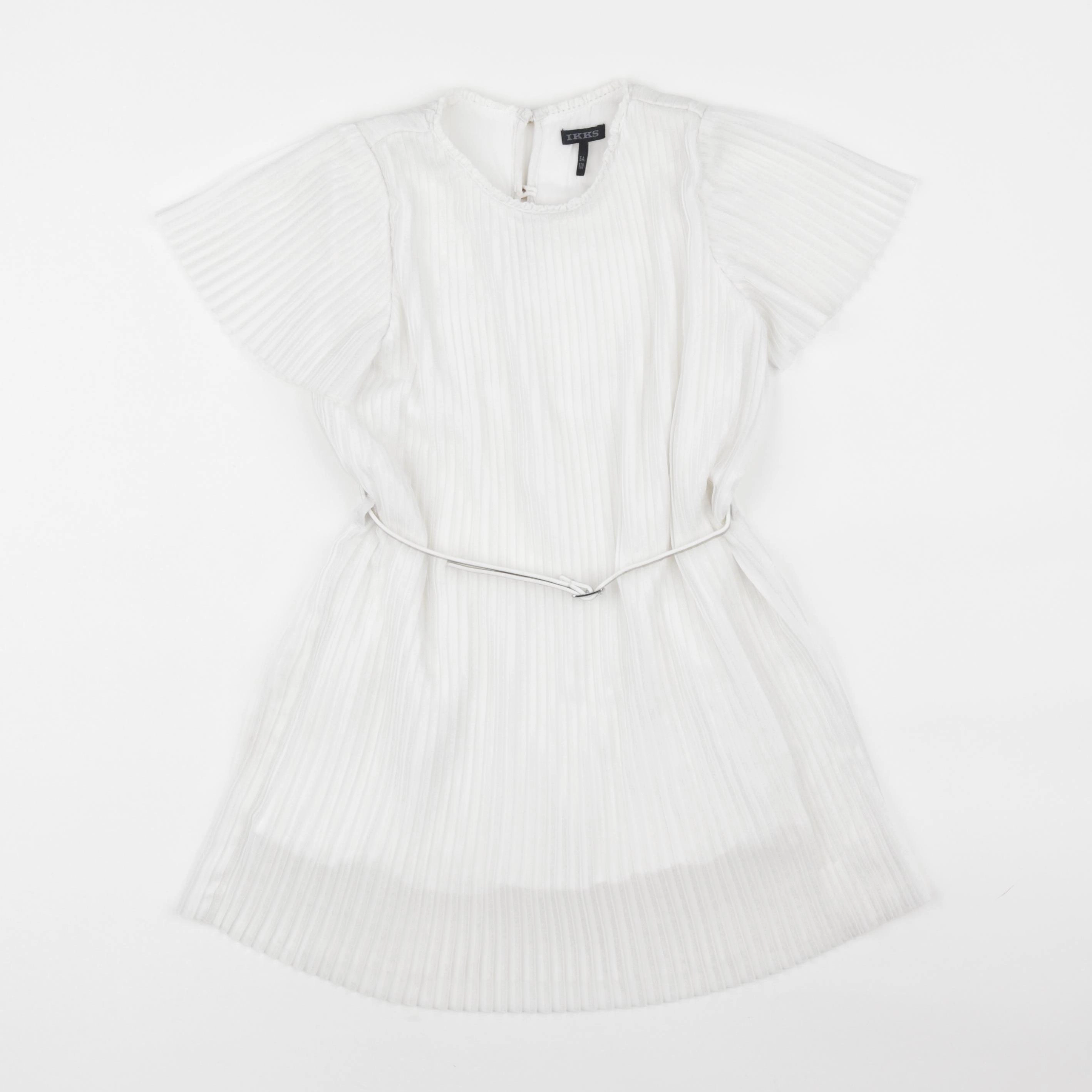 IKKS - robe blanc - 5 ans