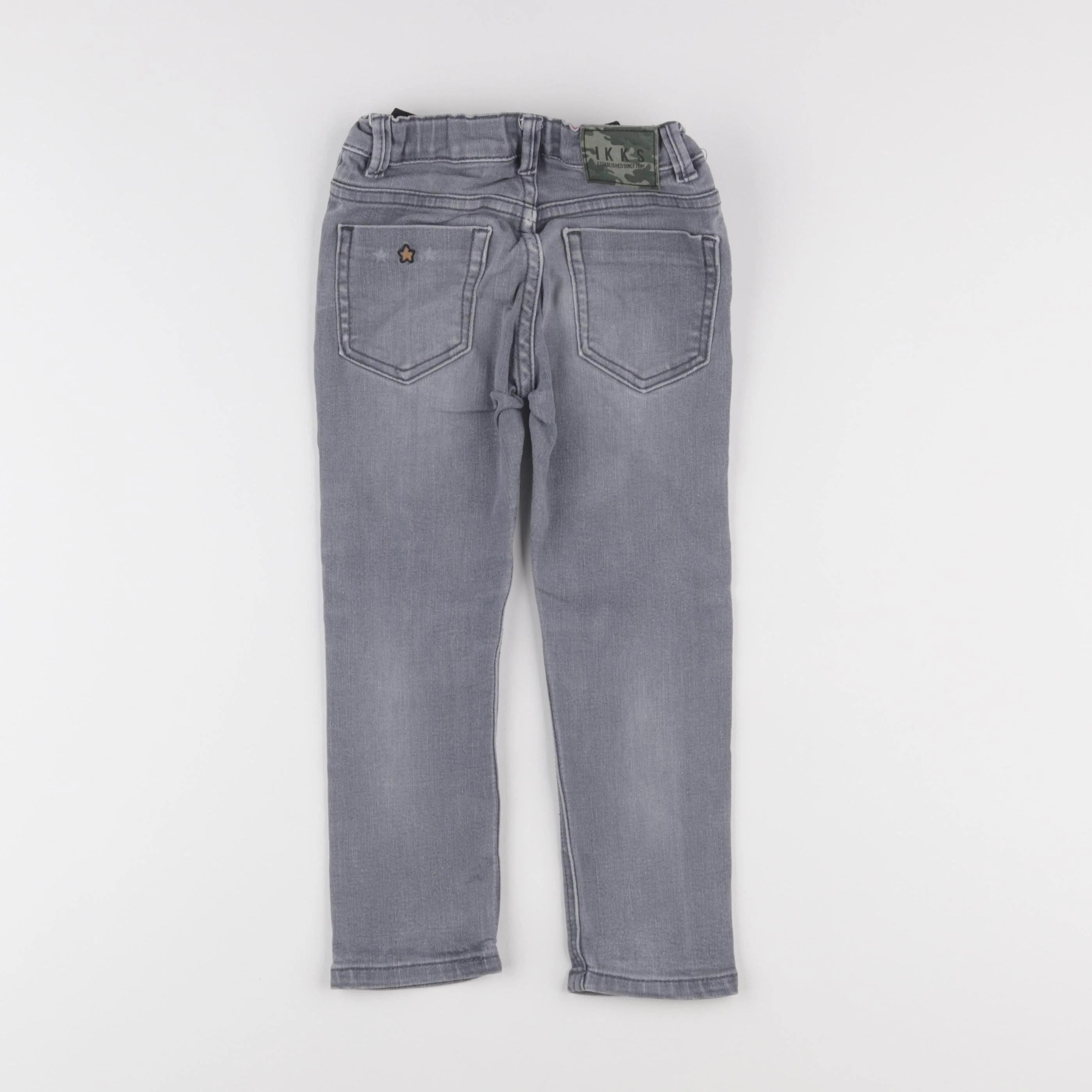 IKKS - jean gris - 4 ans