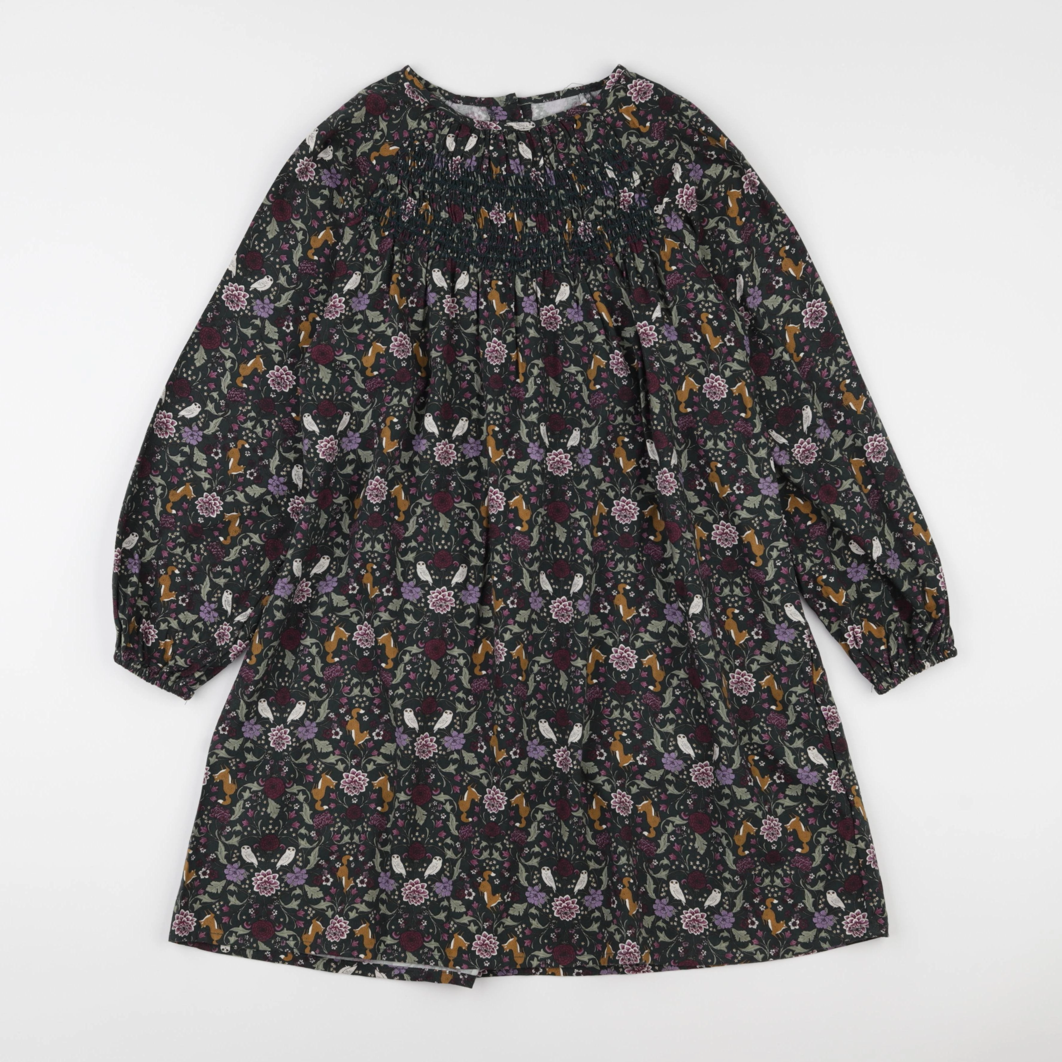 Vertbaudet - robe vert - 10 ans