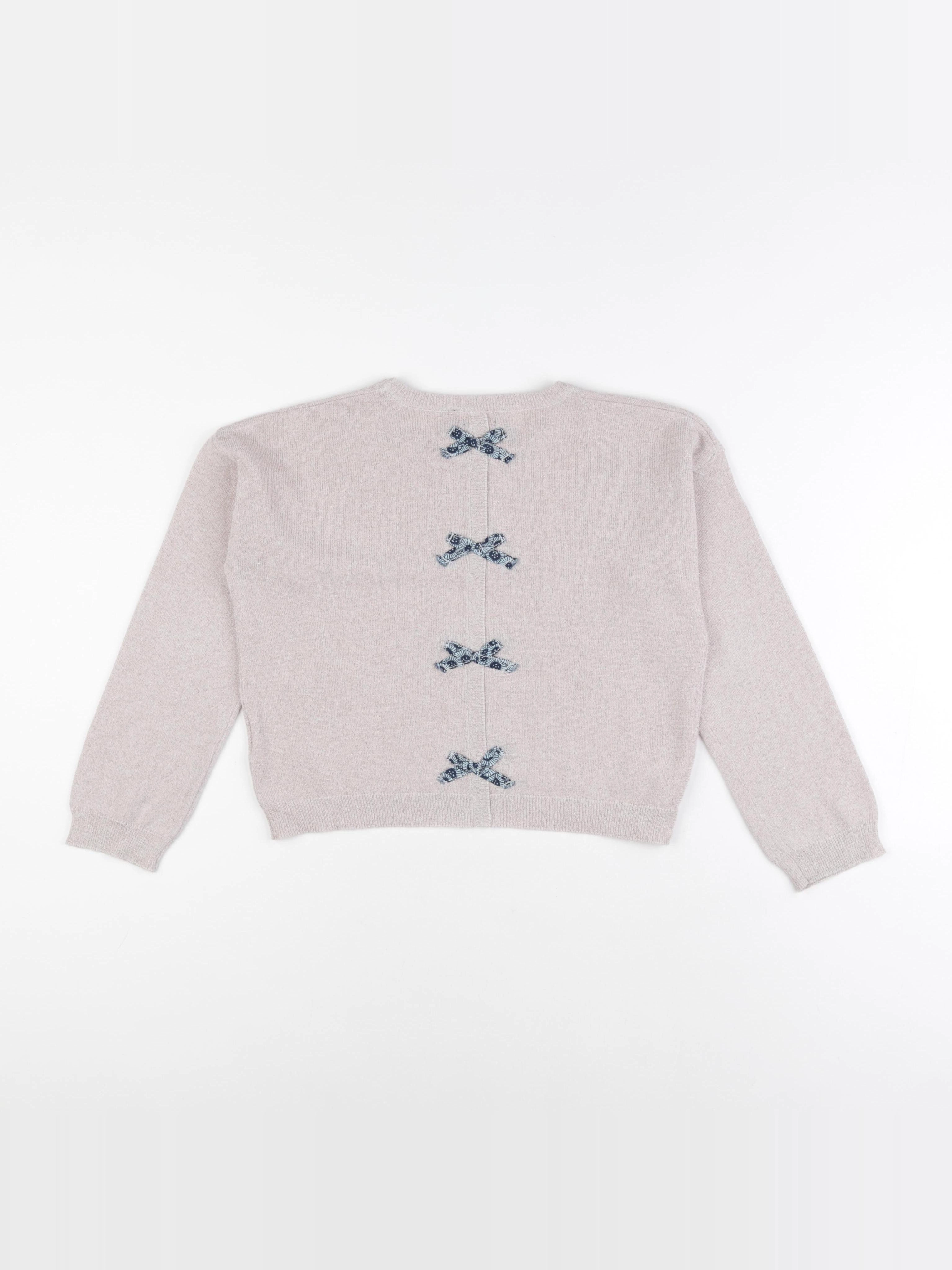 IKKS - pull rose - 8 ans