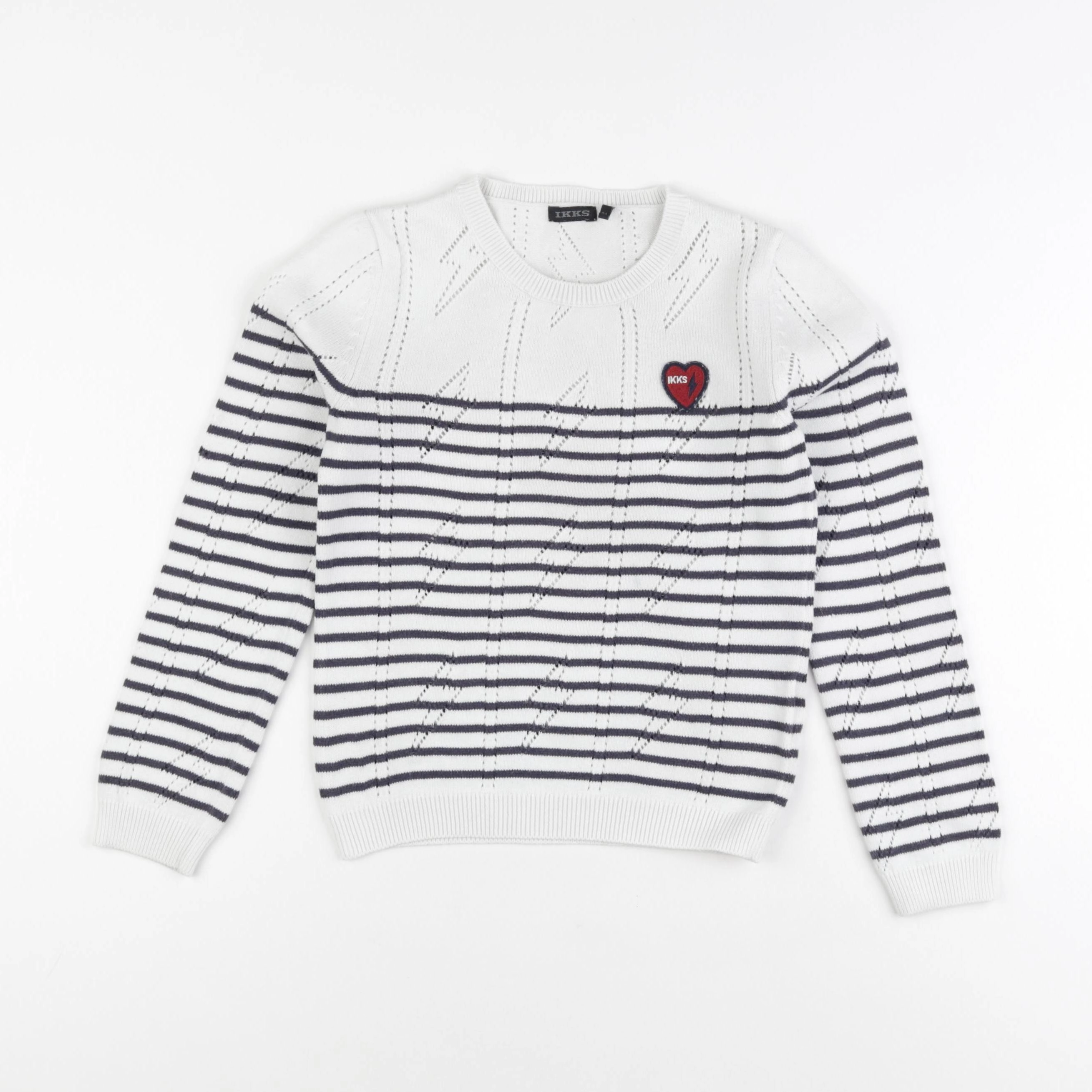 IKKS - pull bleu - 8 ans