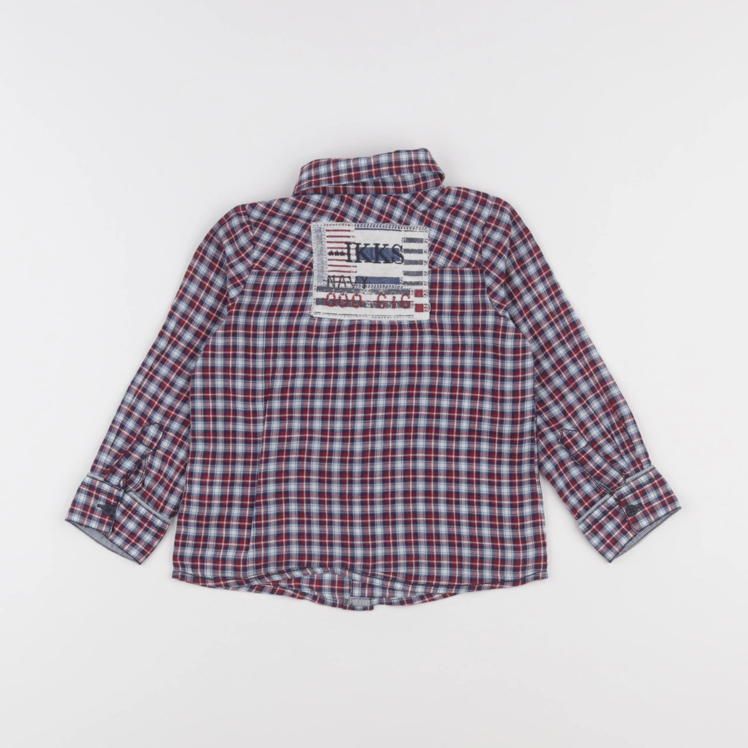 IKKS - chemise rouge - 18 mois