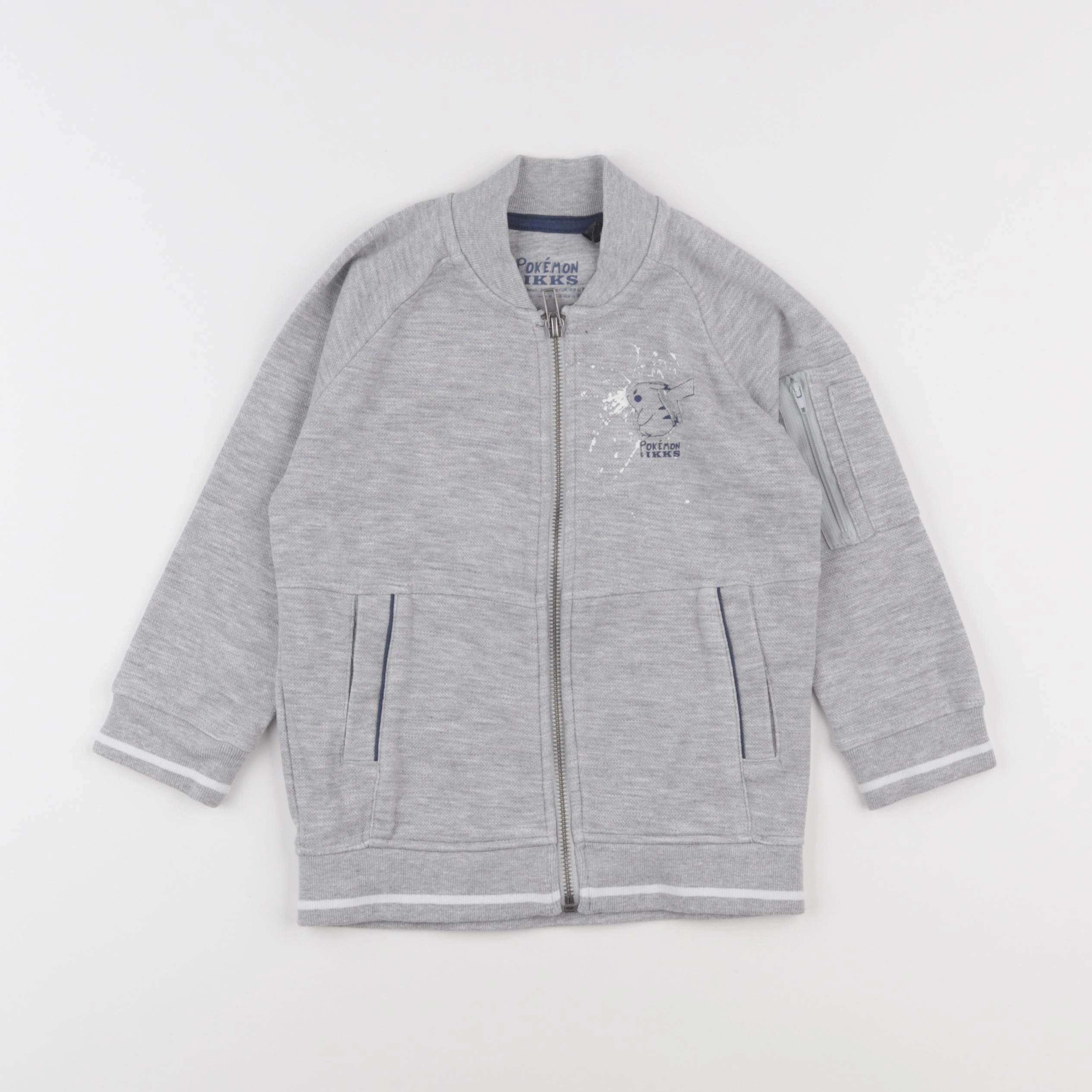IKKS - sweat gris - 3 ans