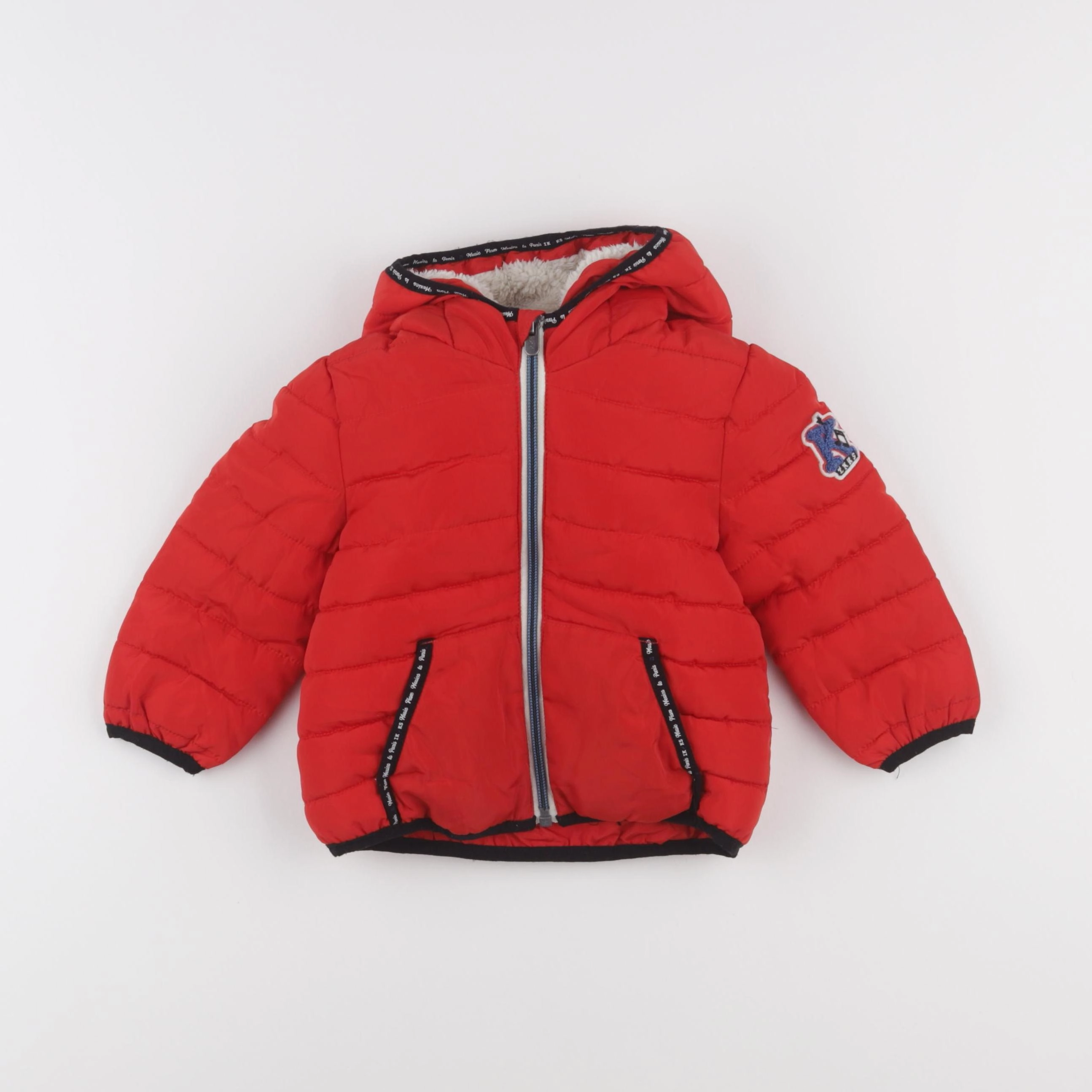 IKKS - doudoune rouge - 18 mois