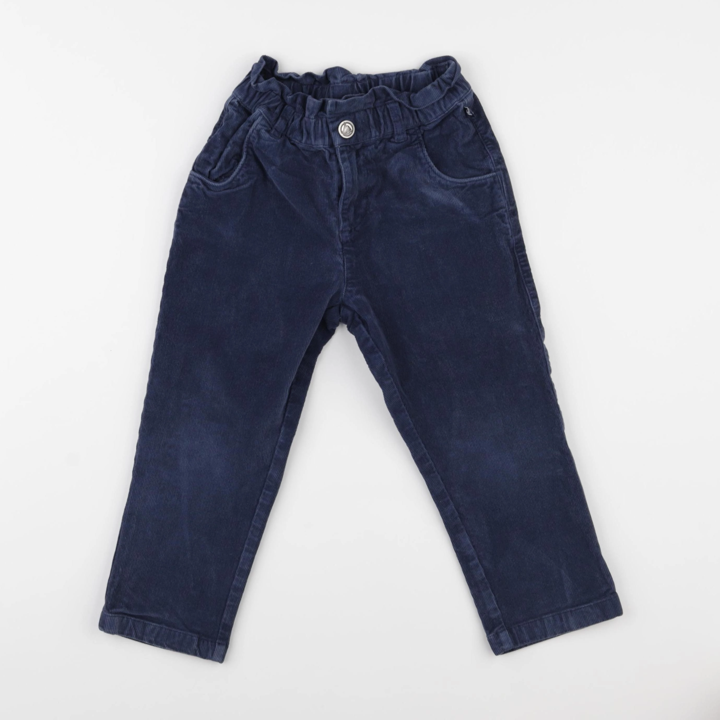 Petit Bateau - pantalon bleu - 5 ans