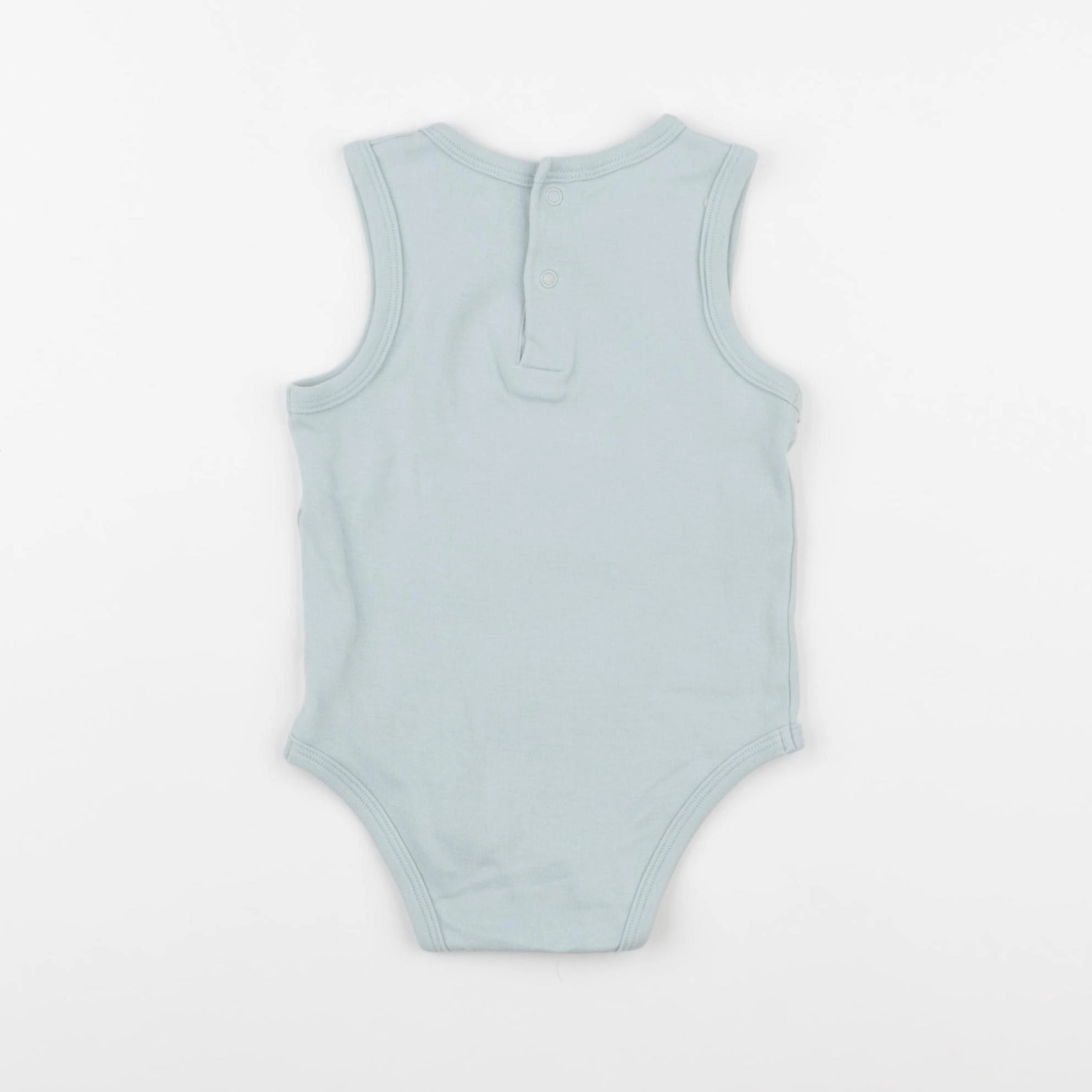 Vertbaudet - body bleu - 12 mois