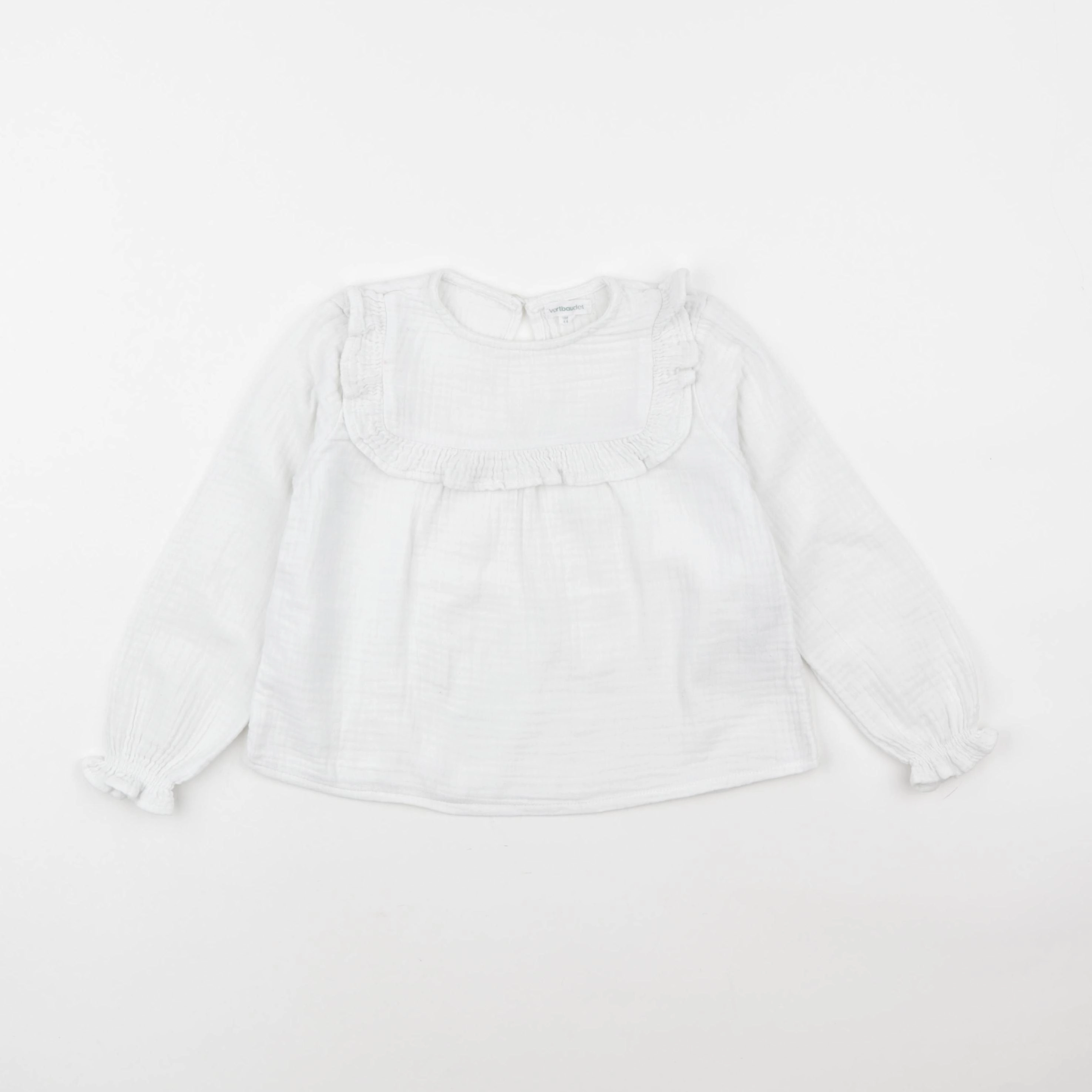 Vertbaudet - blouse blanc - 4 ans