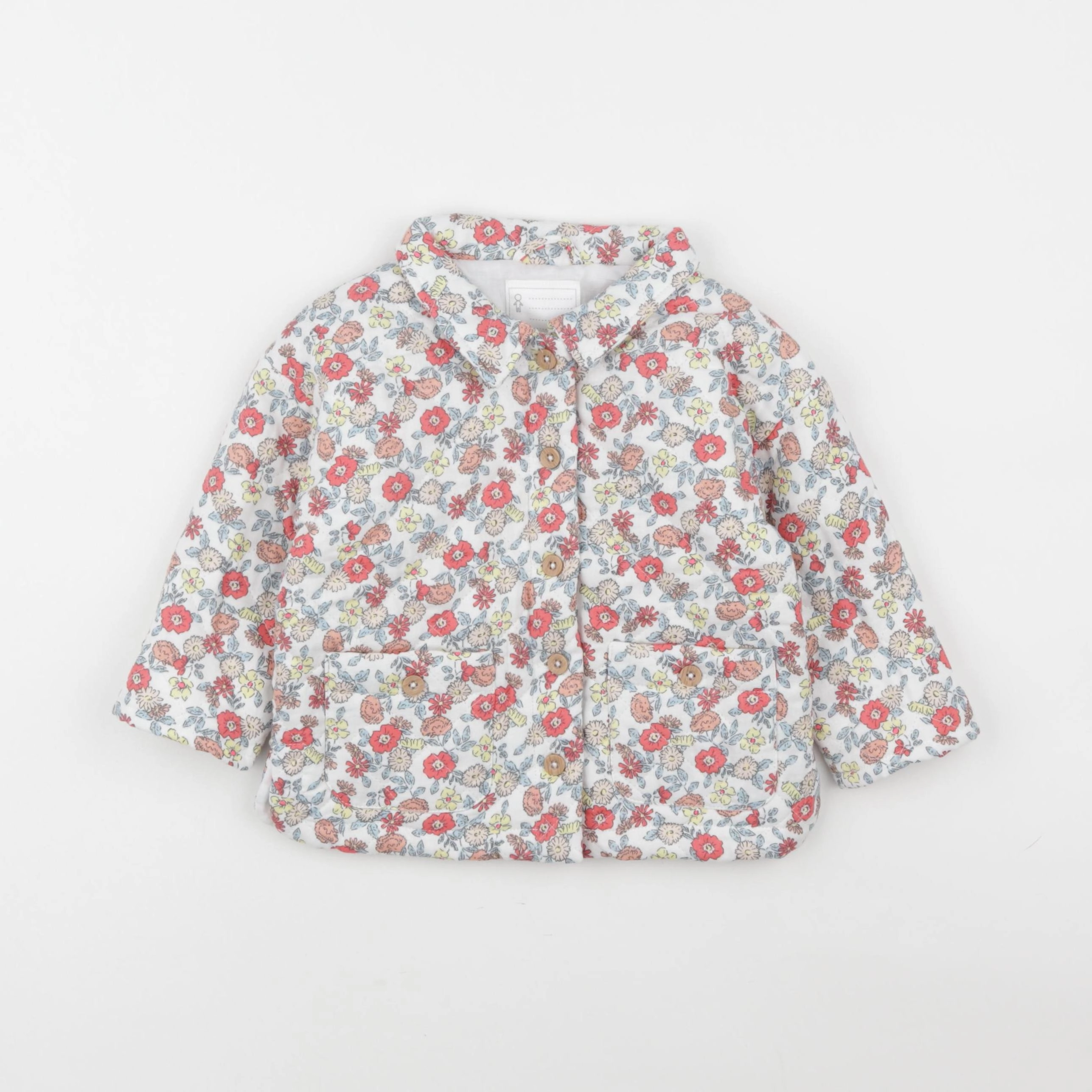 Vertbaudet - veste multicolore - 18 mois