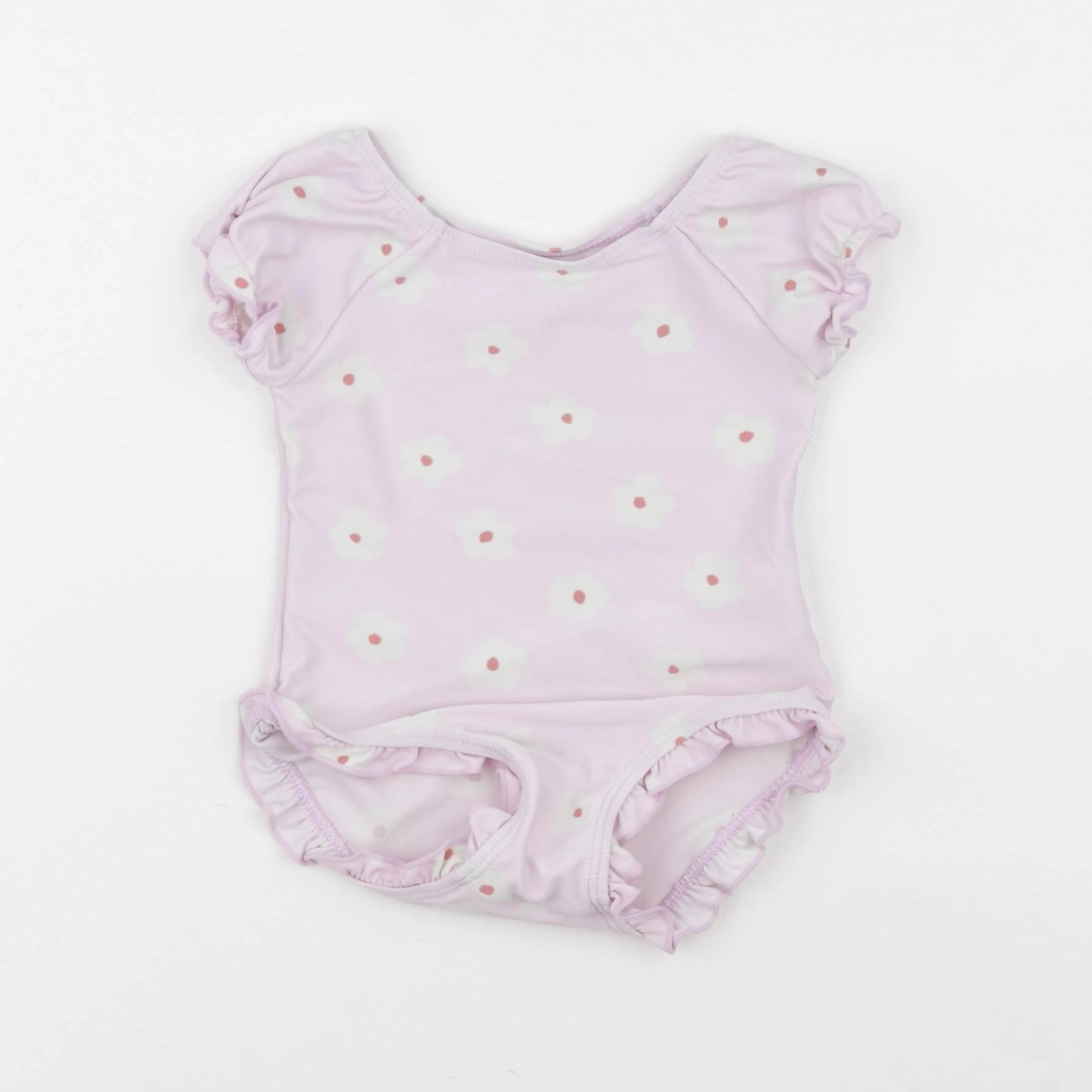 Vertbaudet - maillot de bain violet - 18 mois