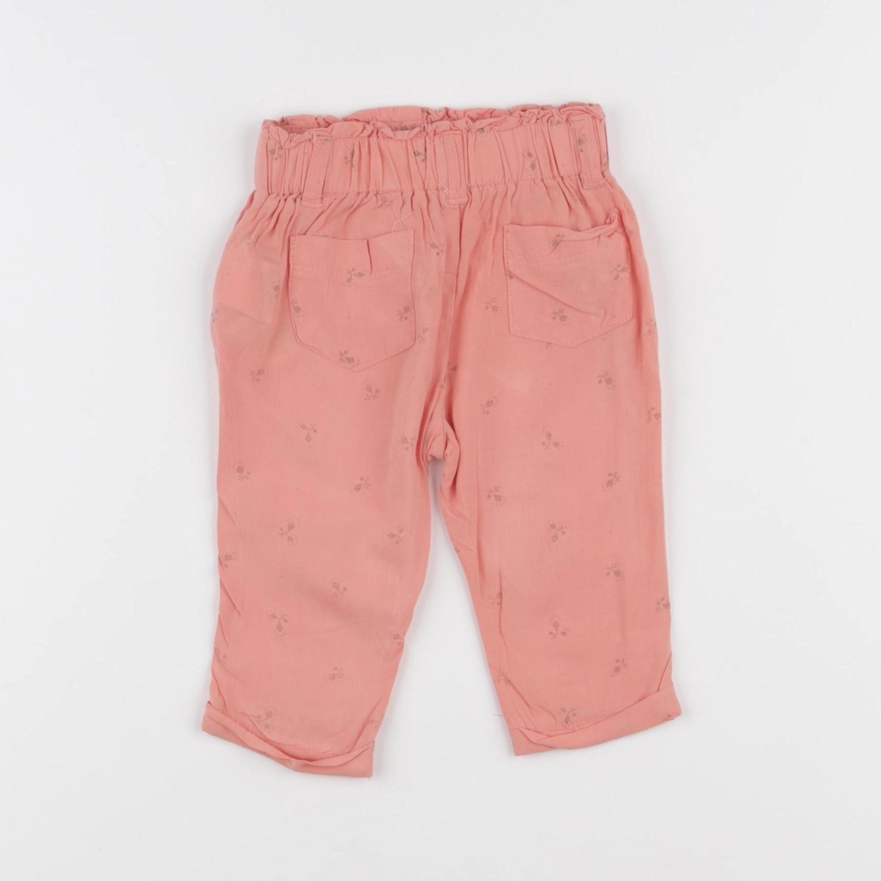 Vertbaudet - sarouel orange - 6 mois
