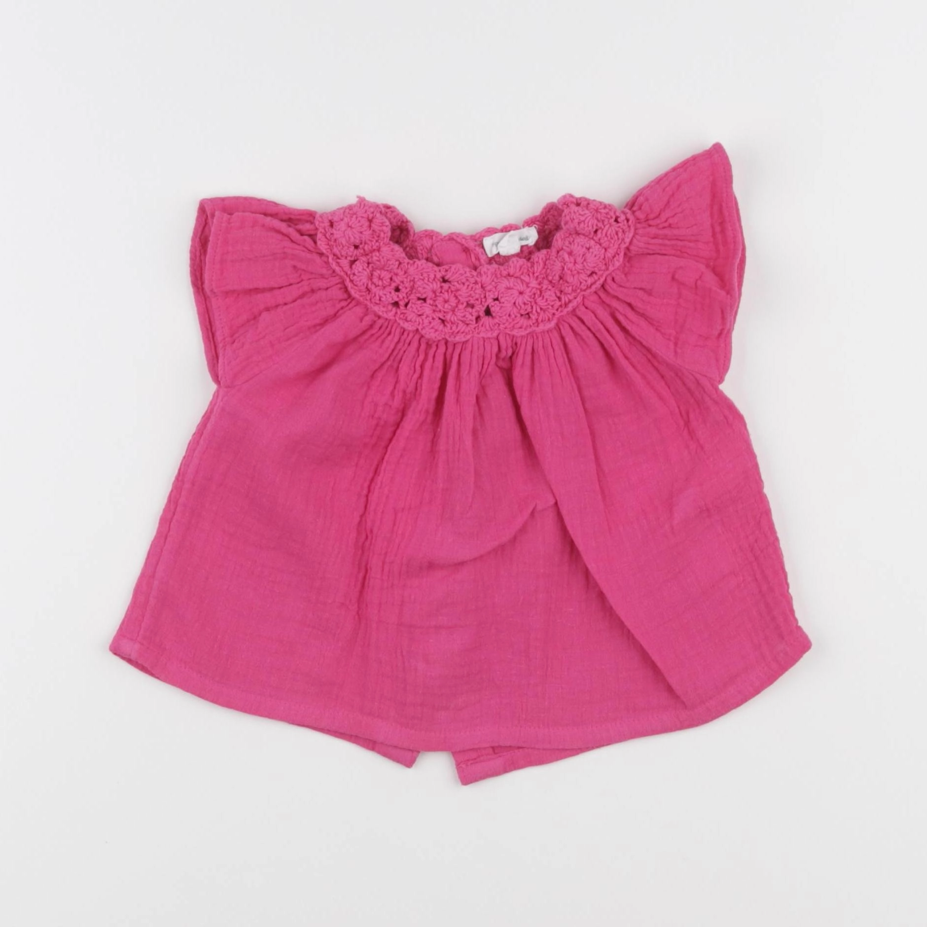 Vertbaudet - blouse rose - 3 mois