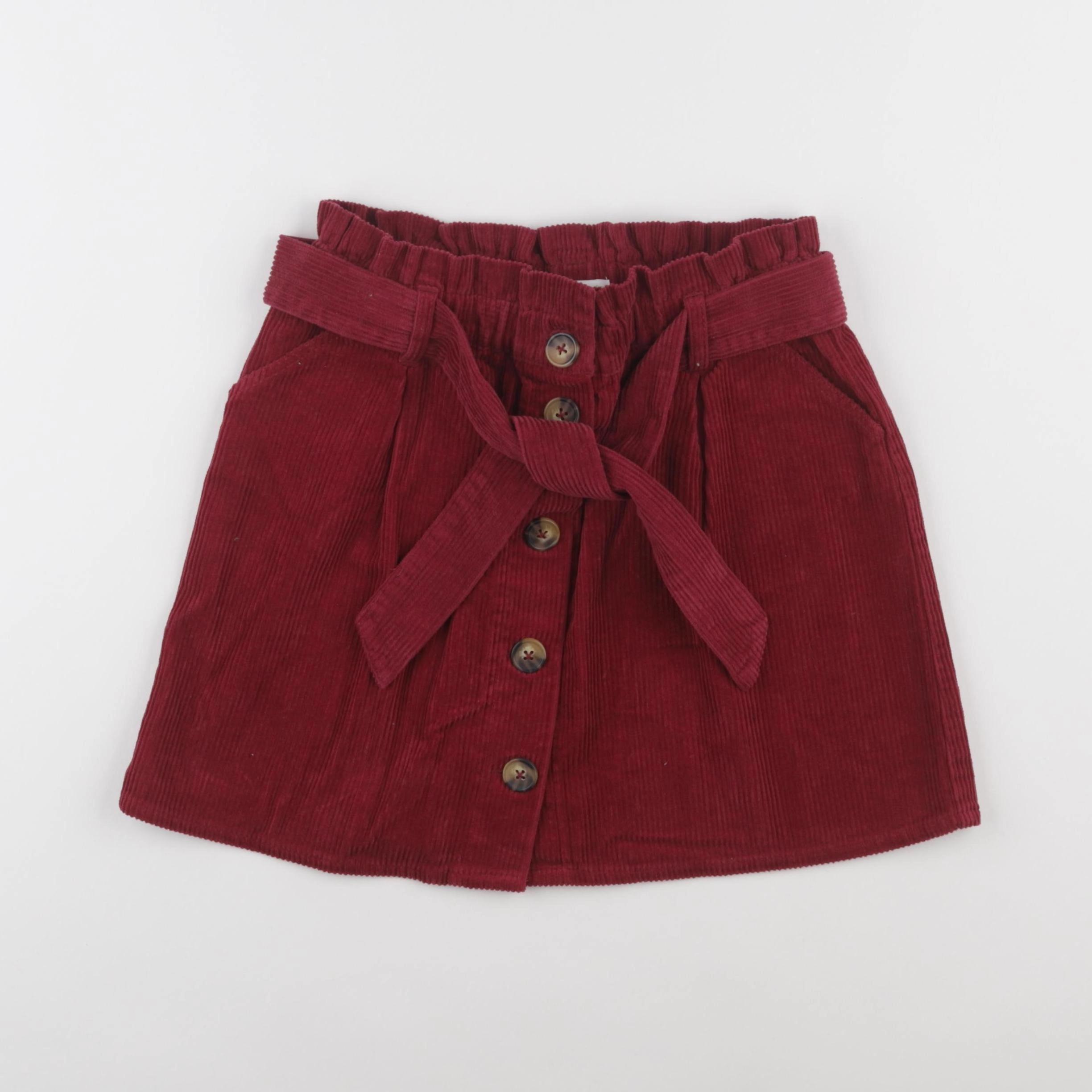 Vertbaudet - jupe rouge - 12 ans