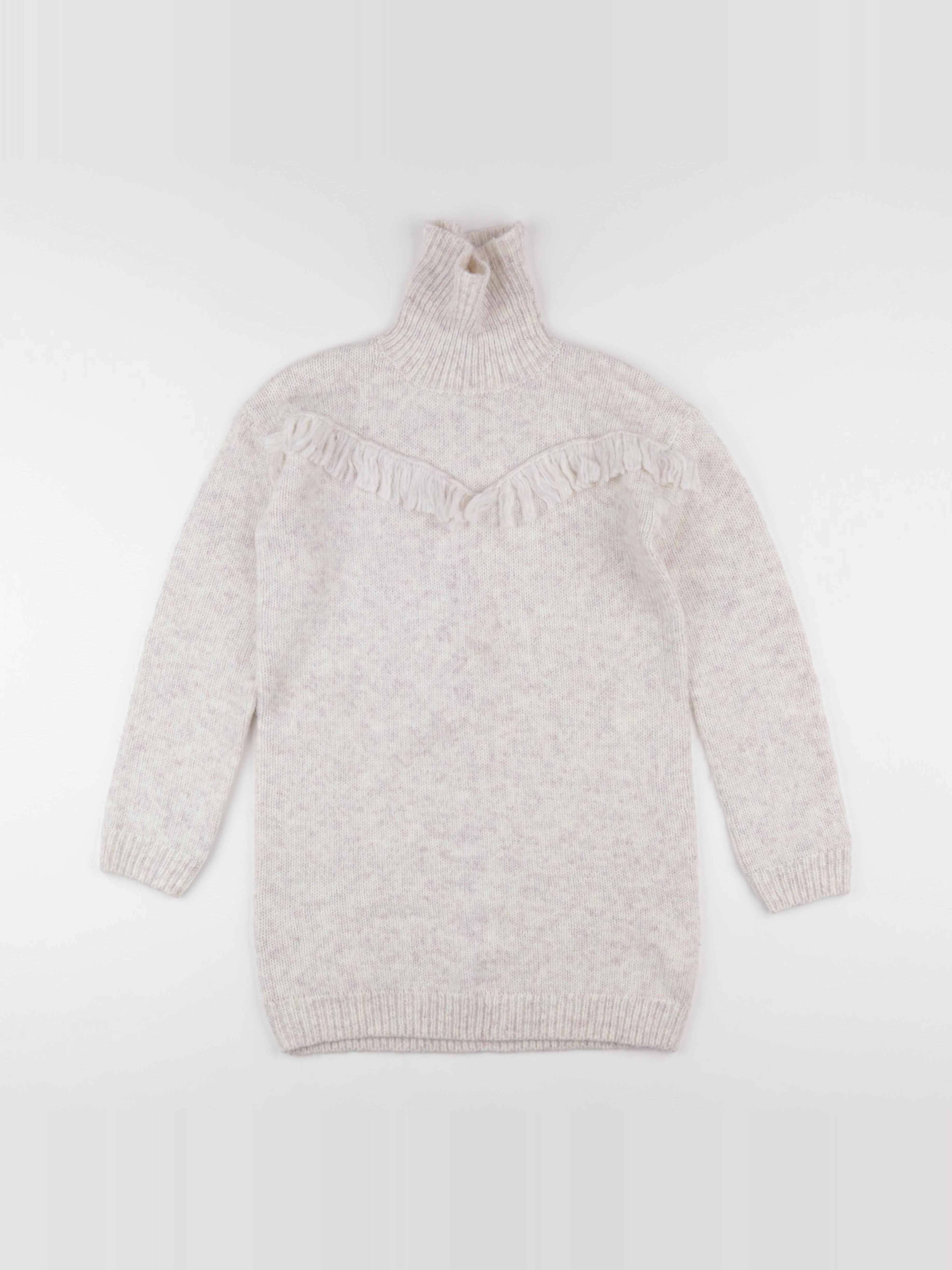 Vertbaudet - robe beige - 10 ans