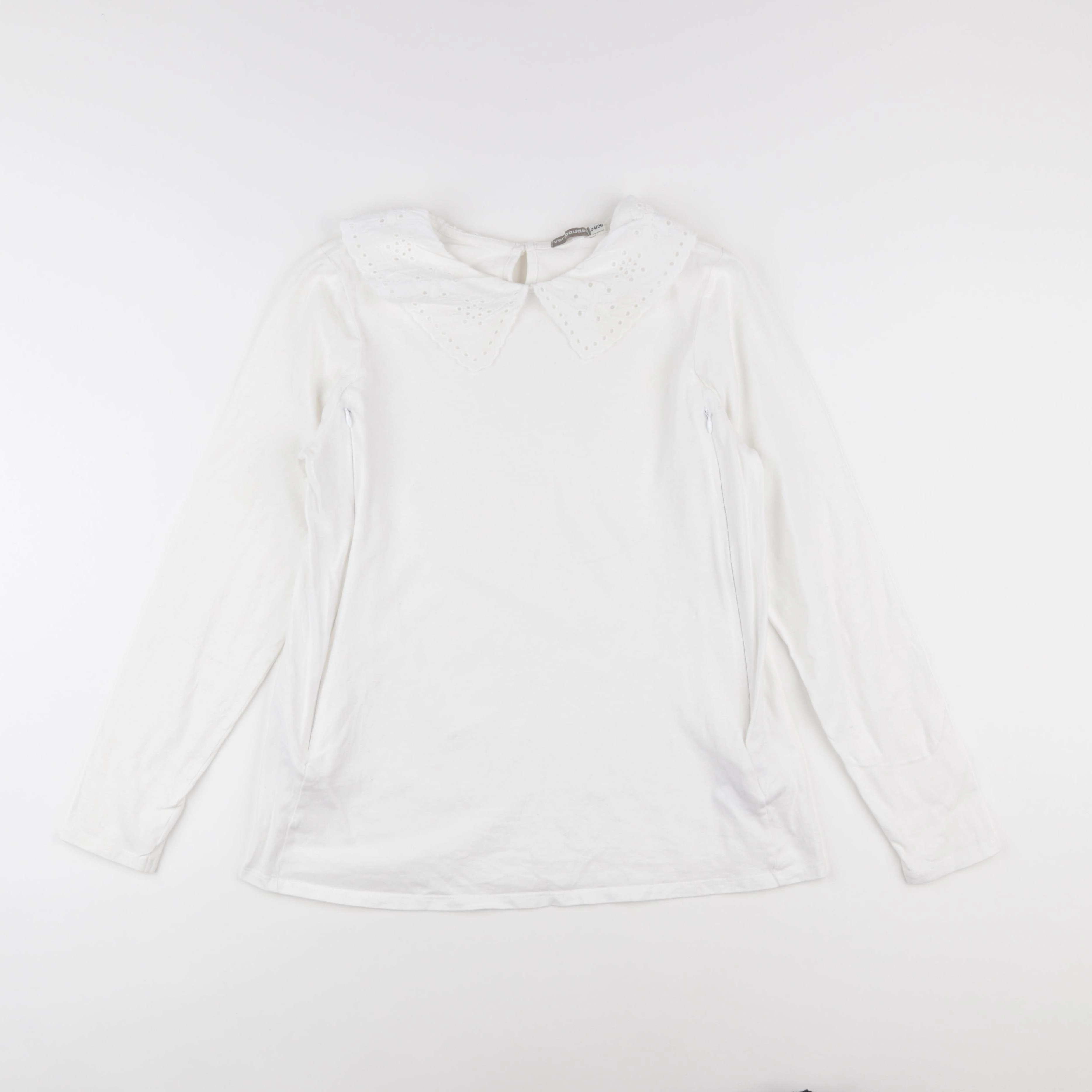 Vertbaudet - tee-shirt allaitement blanc - 34 à 36