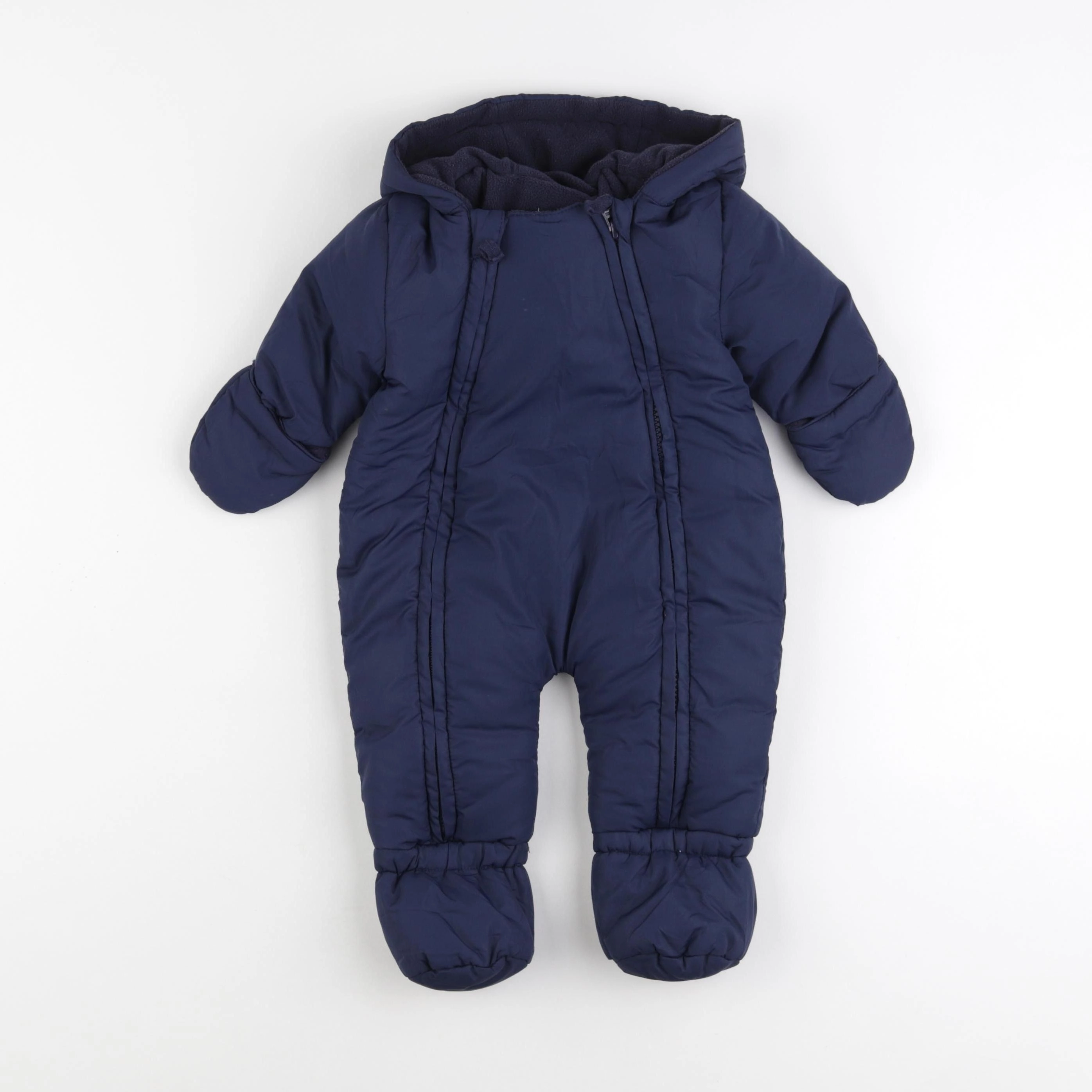 Vertbaudet - combi-pilote bleu - 1 mois