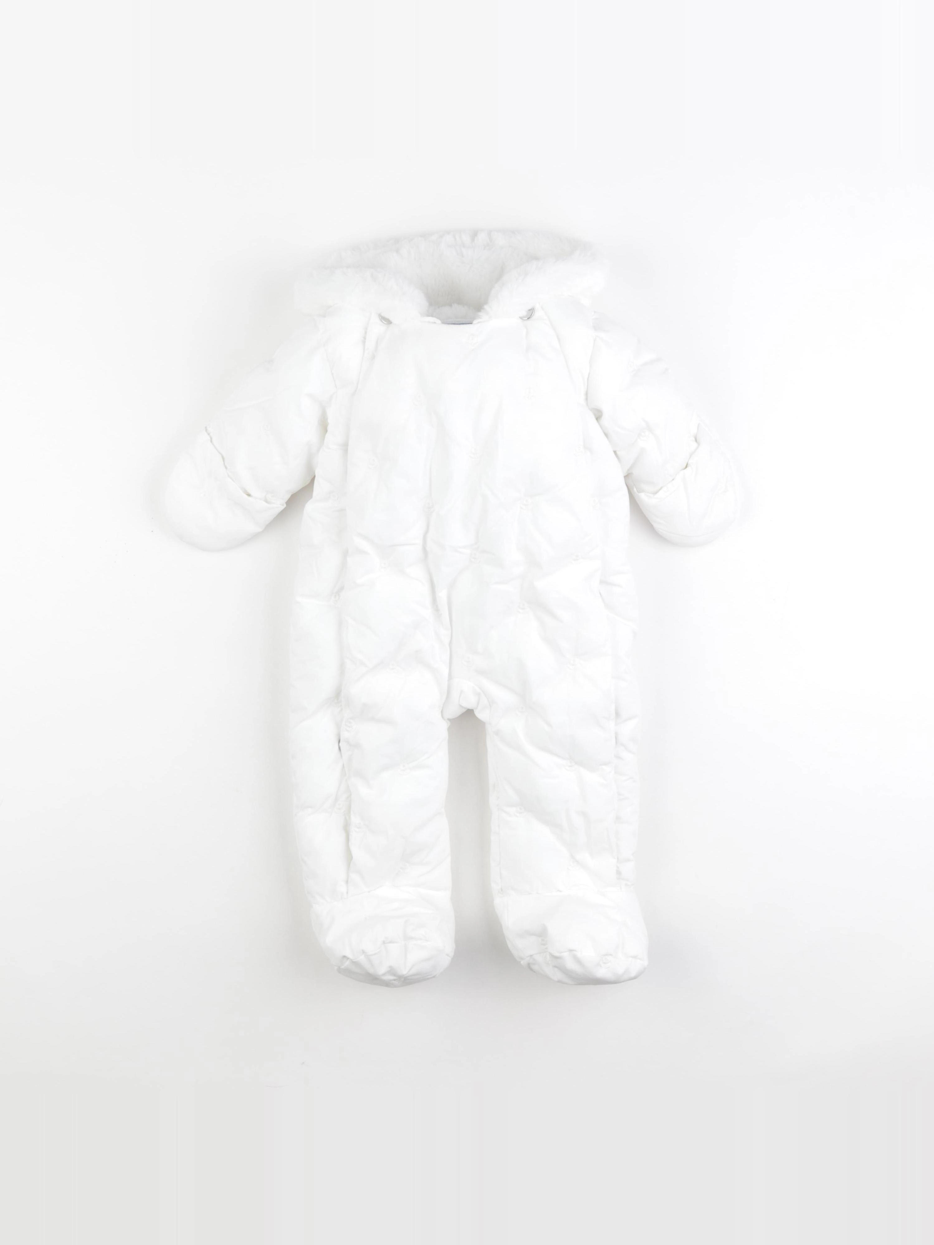 Jacadi - combi-pilote blanc - 6 mois