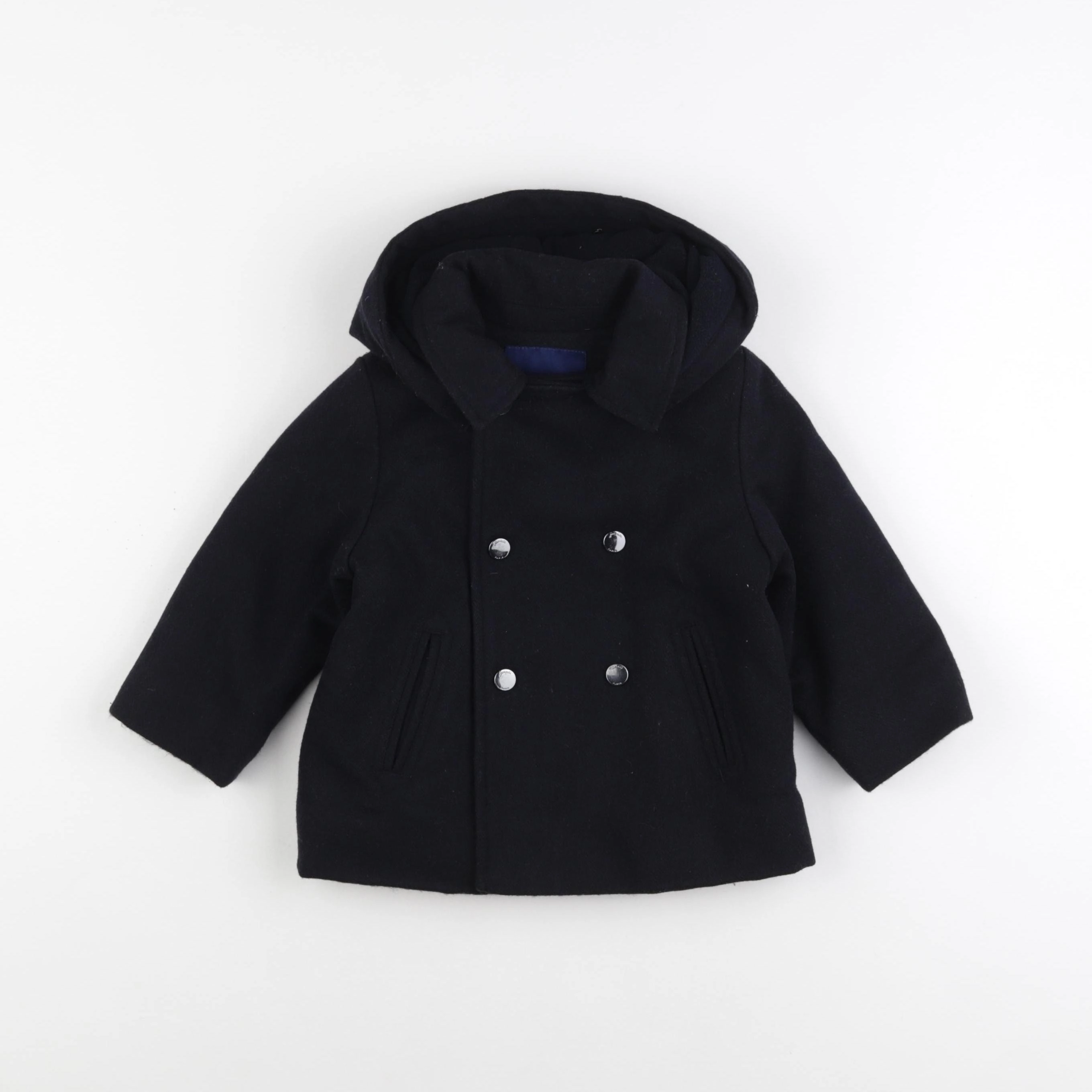 Jacadi - manteau bleu - 24 mois