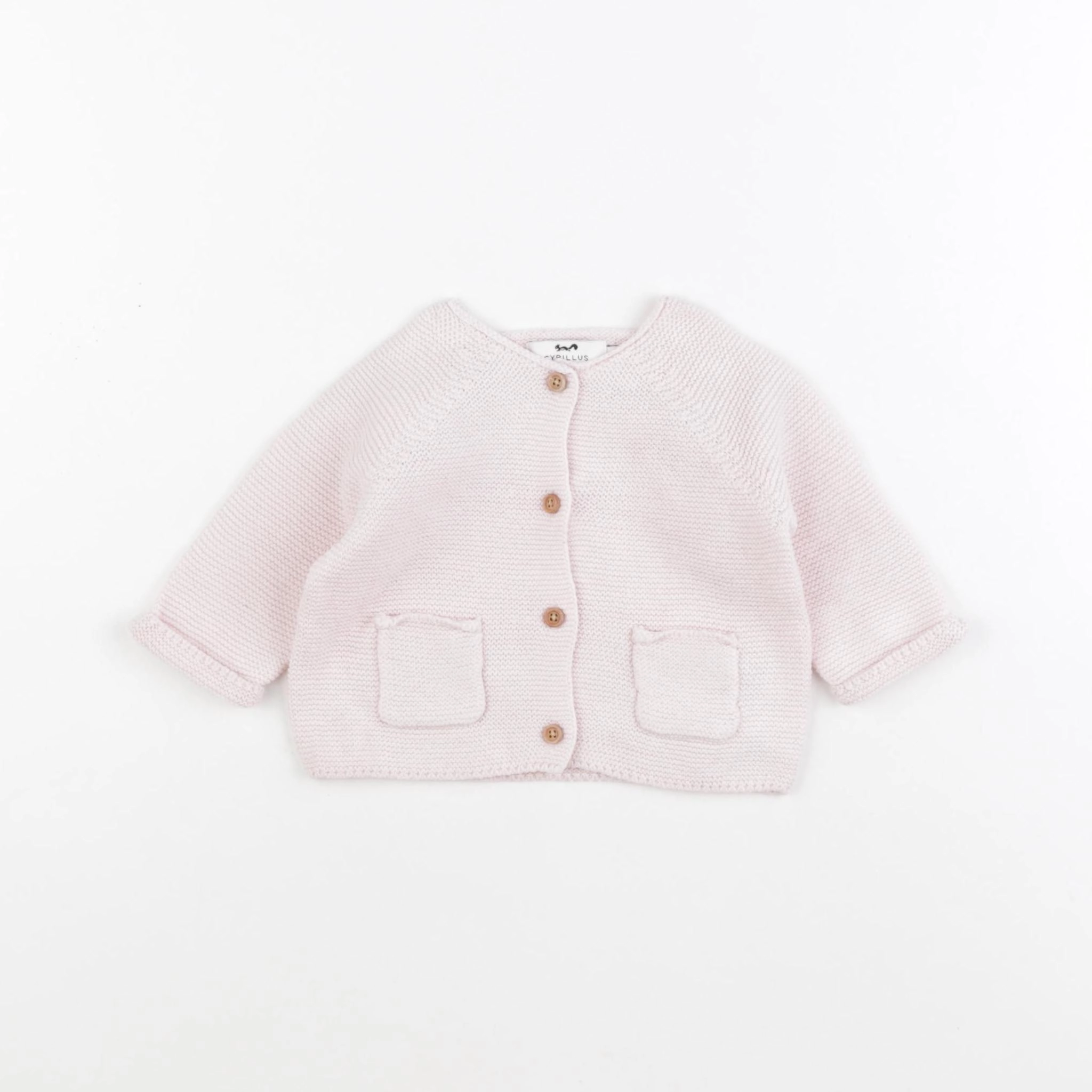 Cyrillus - gilet rose - 6 mois