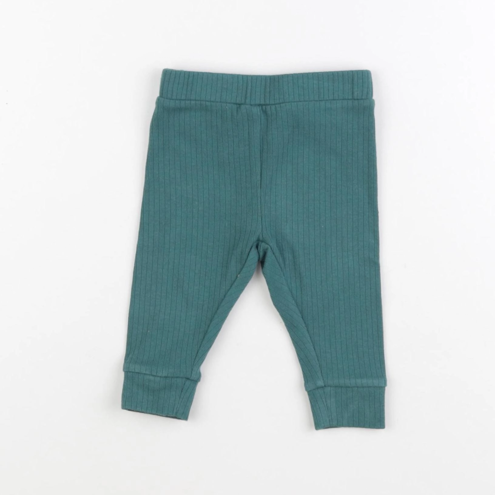 Vertbaudet - legging vert - 6 mois