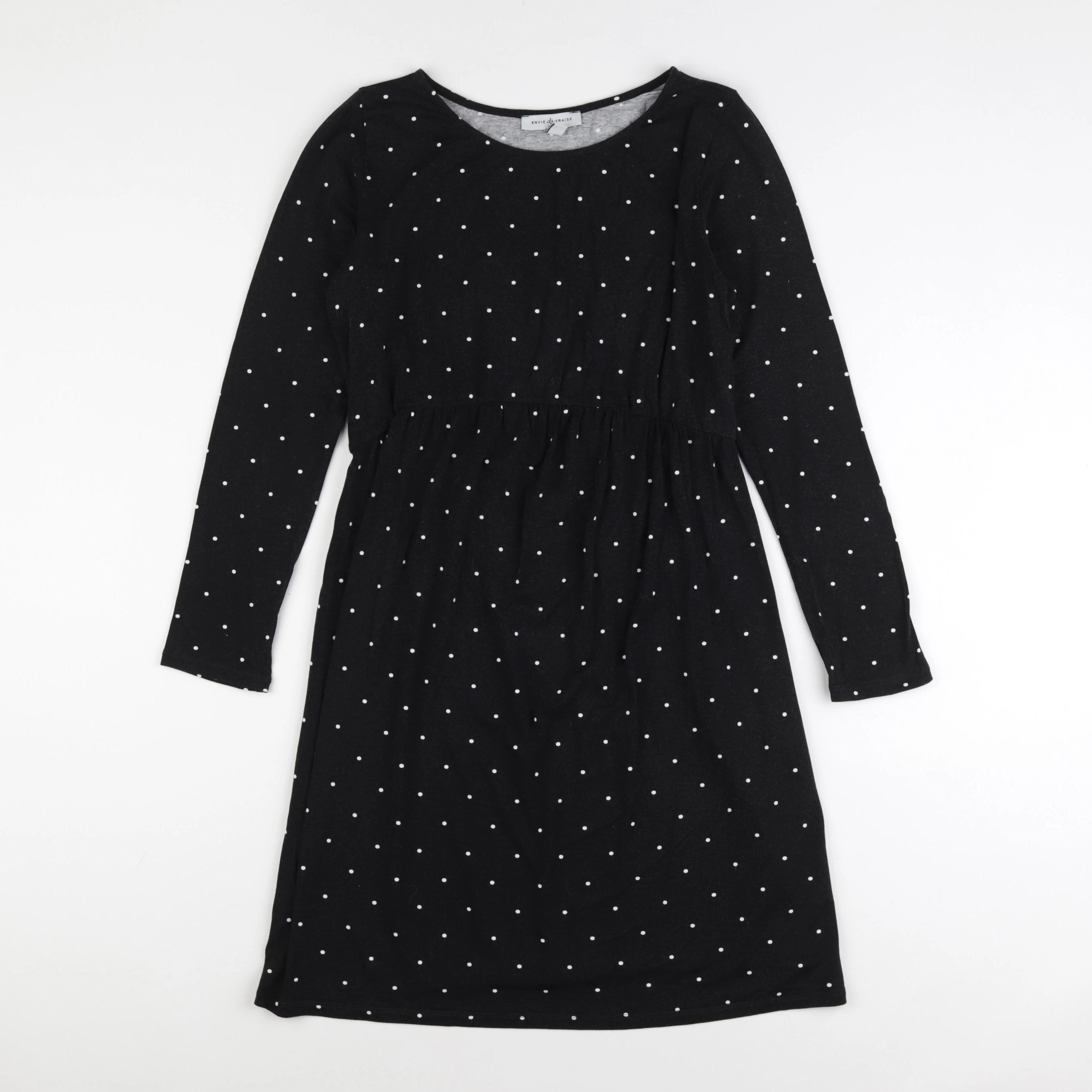 Envie de fraise - robe grossesse noir - 40 à 42
