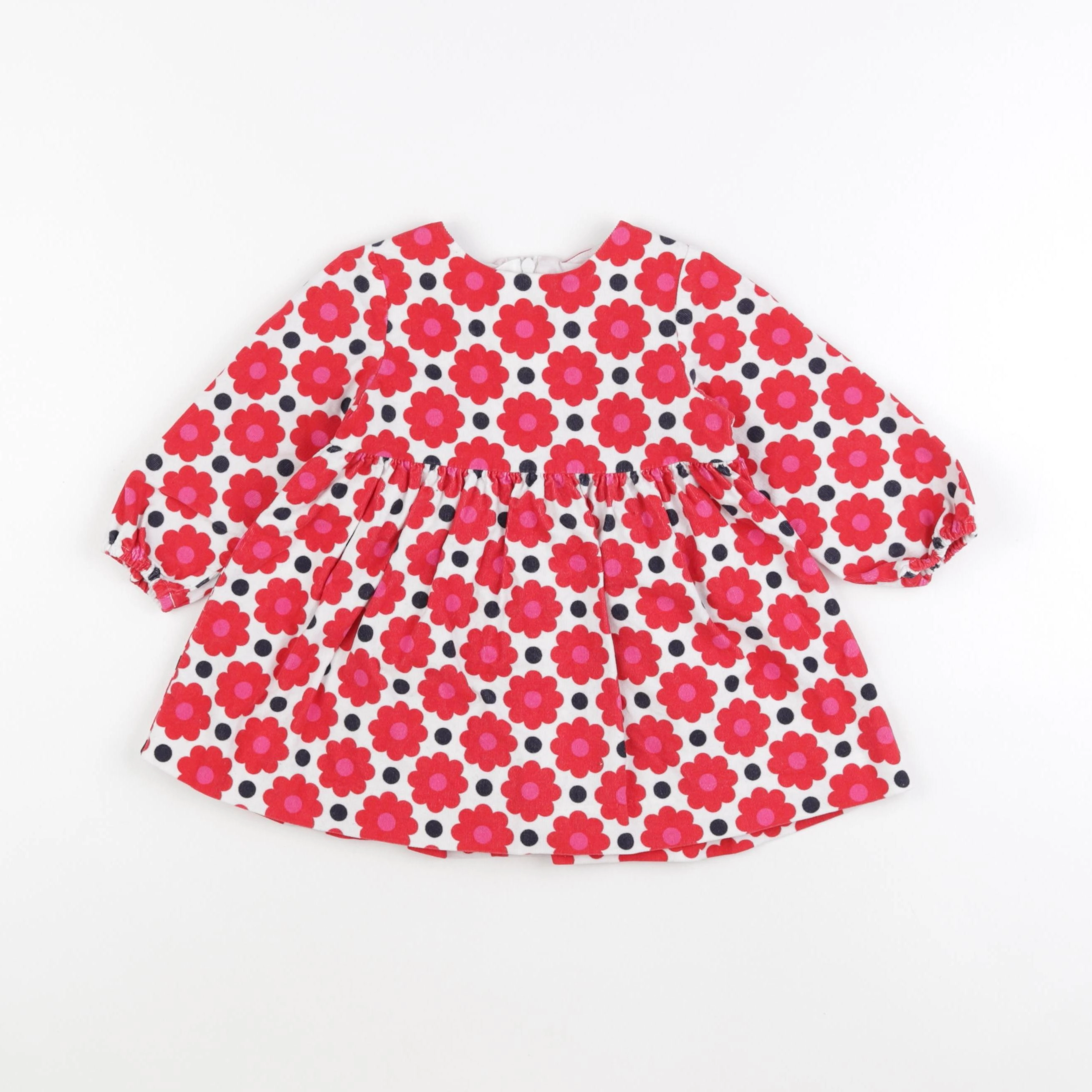 Jacadi - robe rouge - 18 mois