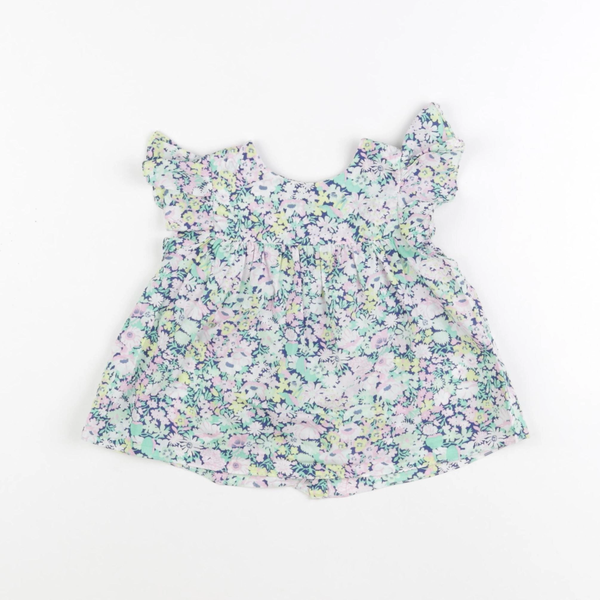 Jacadi - blouse liberty multicolore - 18 mois