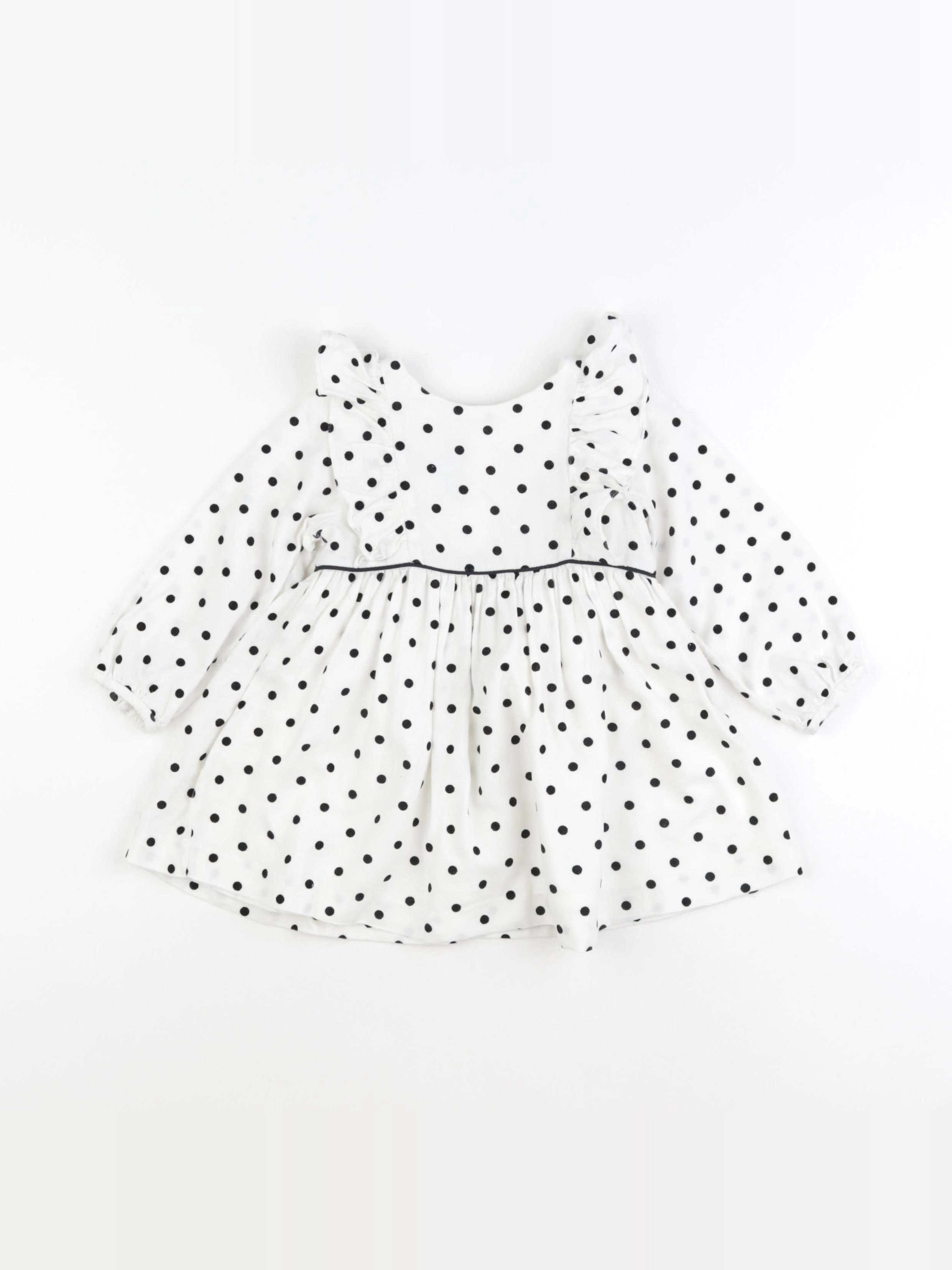 Jacadi - robe blanc - 18 mois
