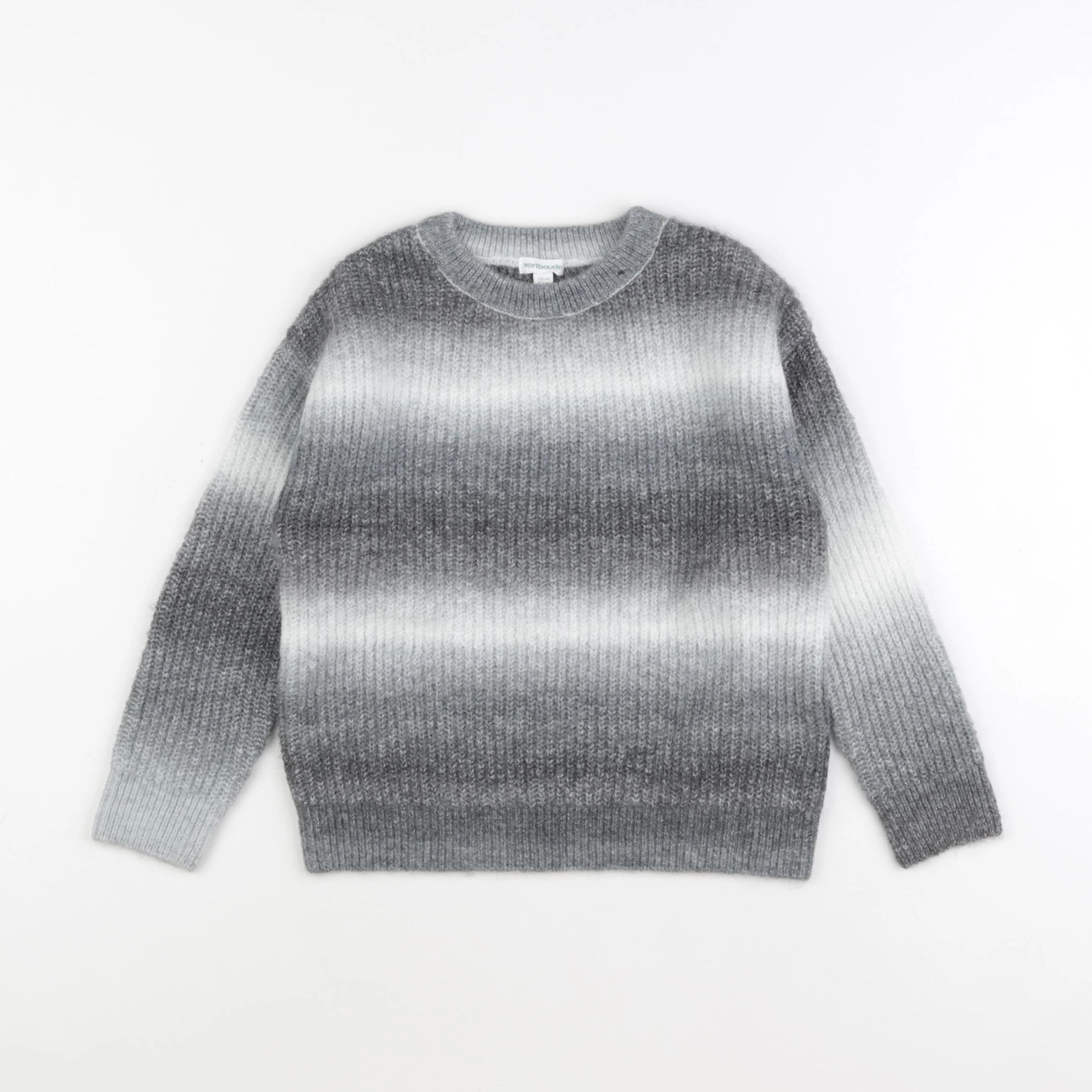 Vertbaudet - pull gris - 5 ans