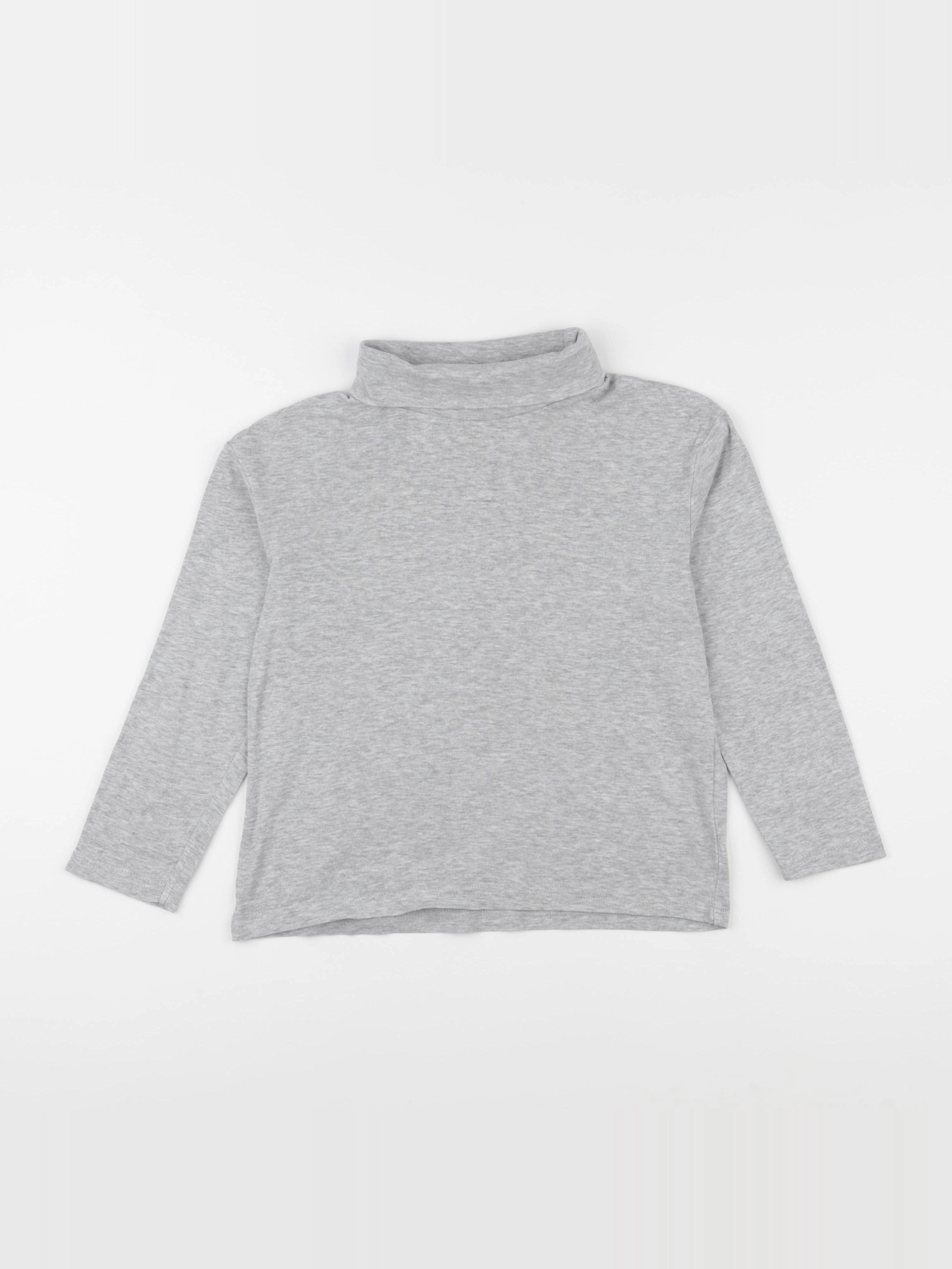 Vertbaudet - sous-pull gris - 8 ans