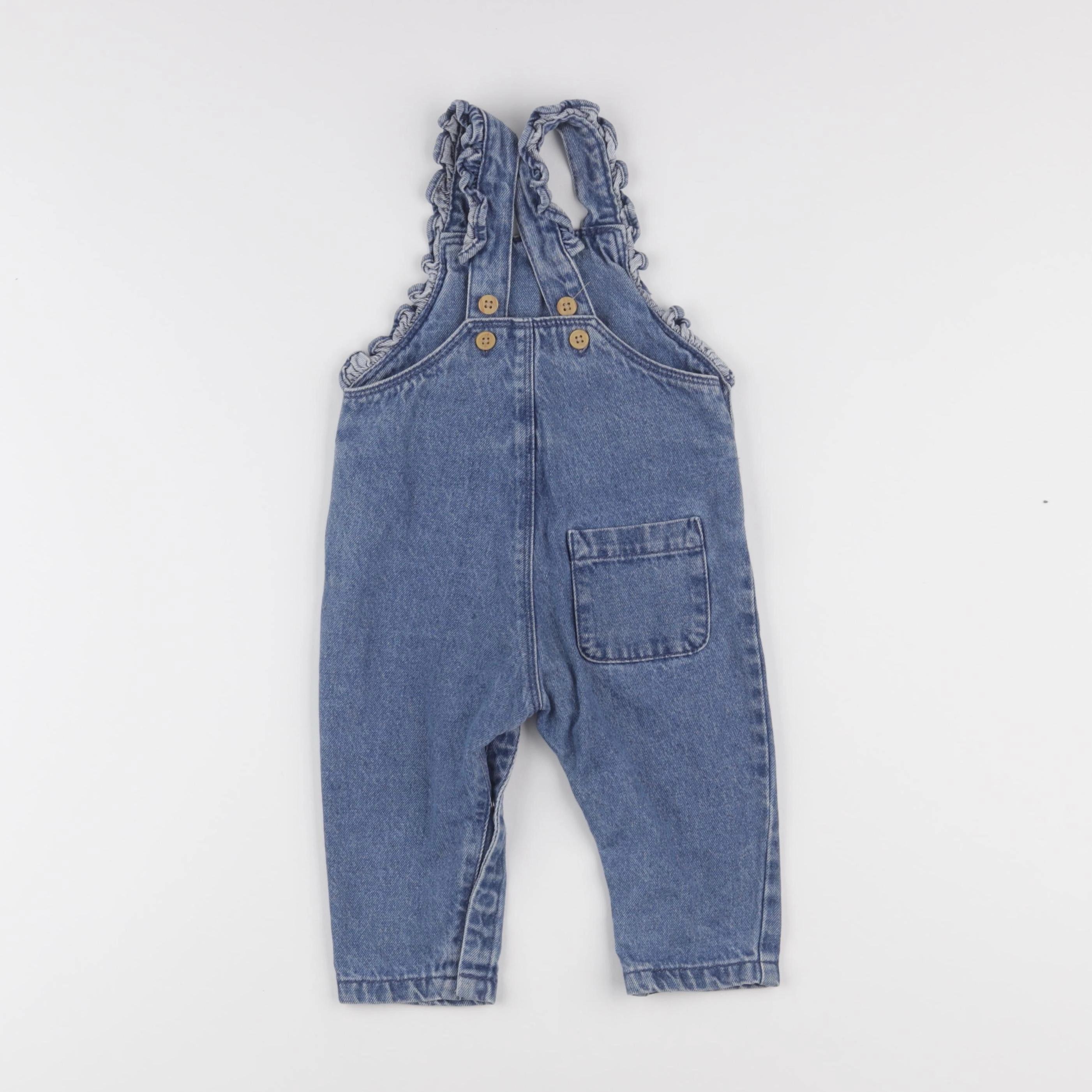 Boutchou - salopette bleu - 9 mois