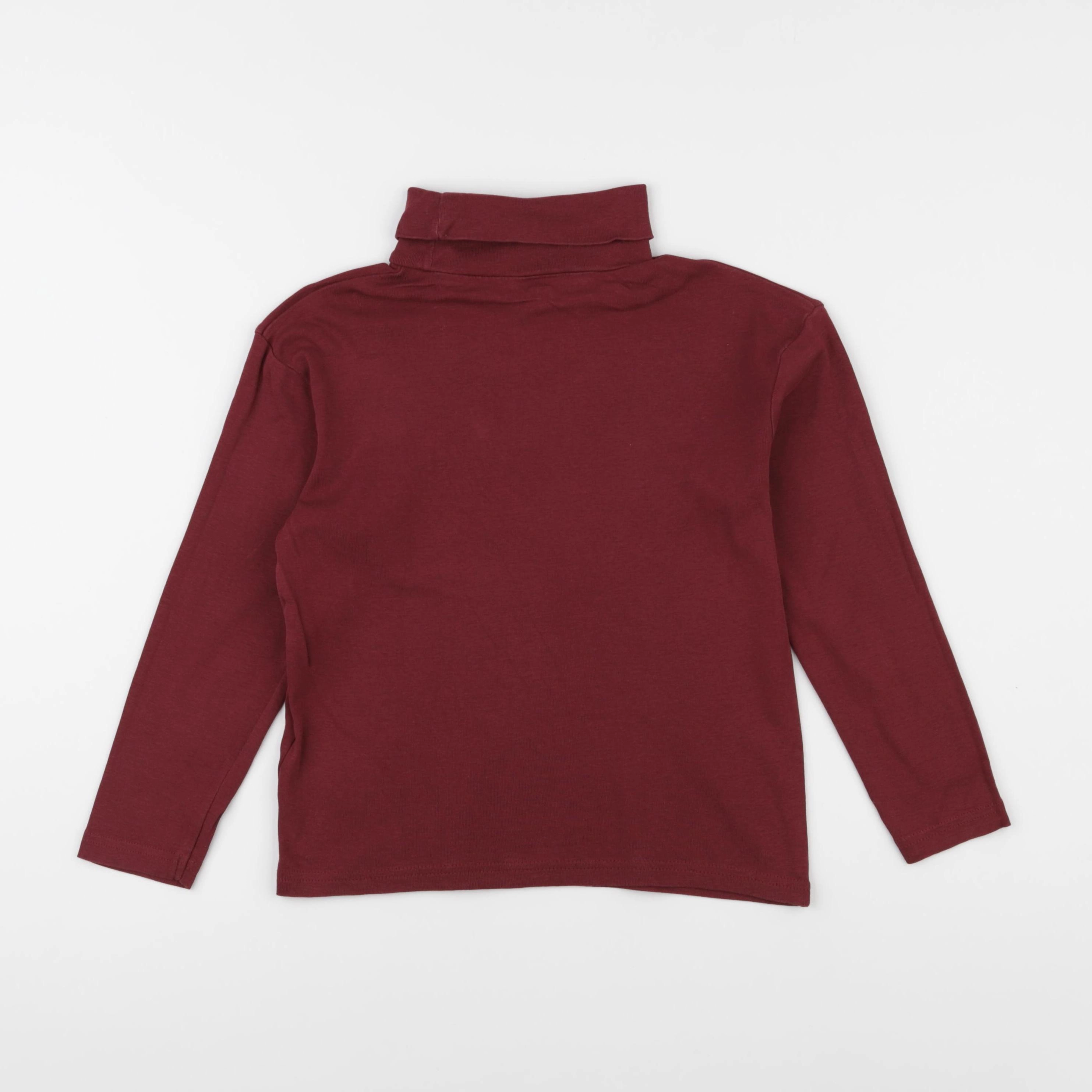 Vertbaudet - sous-pull rouge - 8 ans