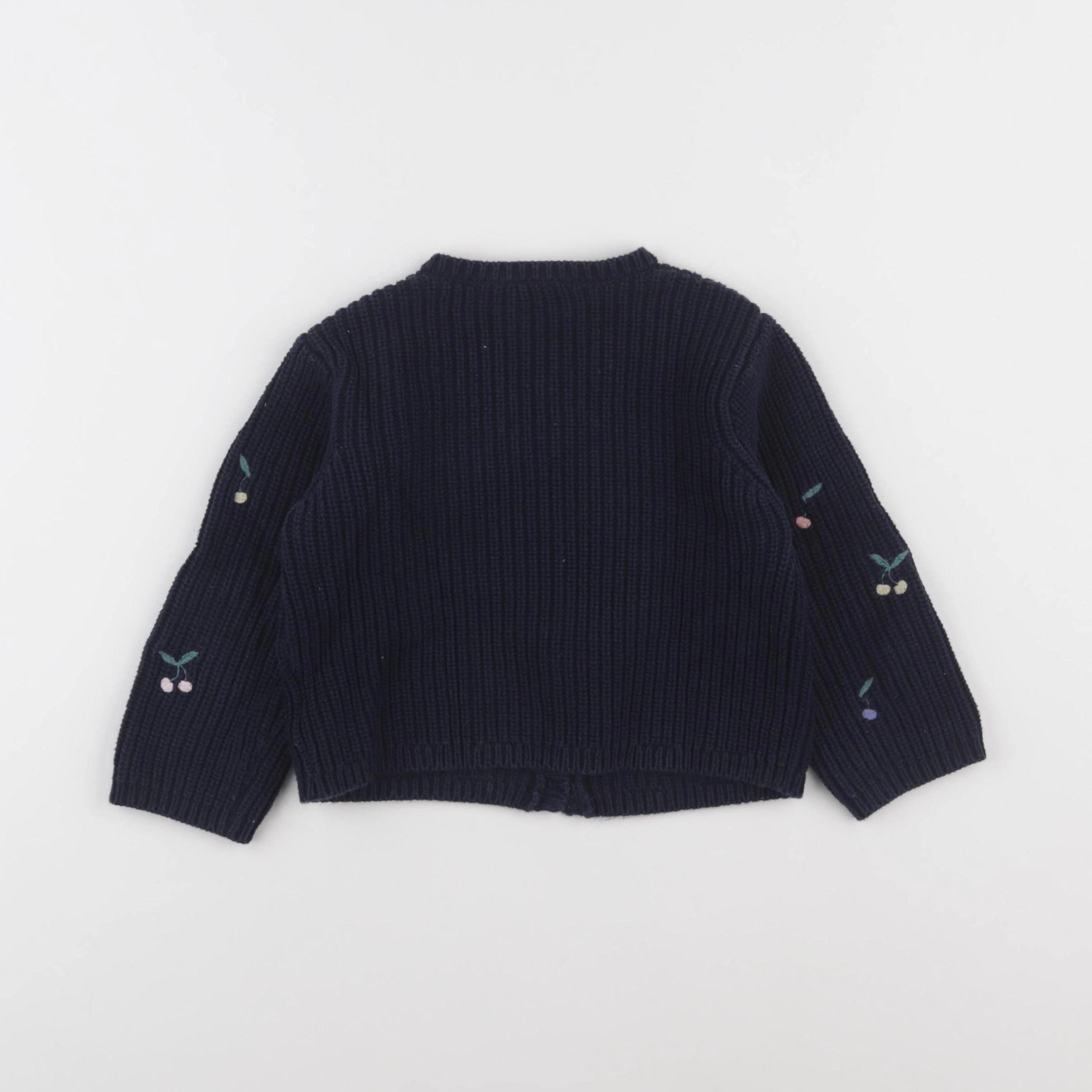 Boutchou - gilet bleu - 18 mois