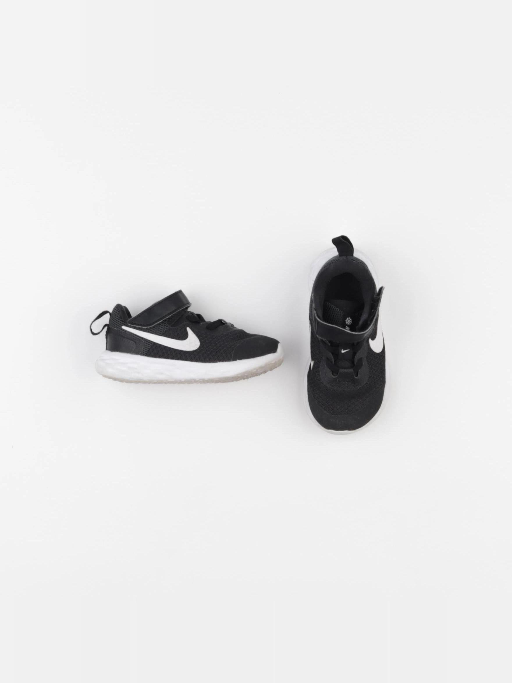 Nike - tennis à scratch/ lacets noir - pointure 22
