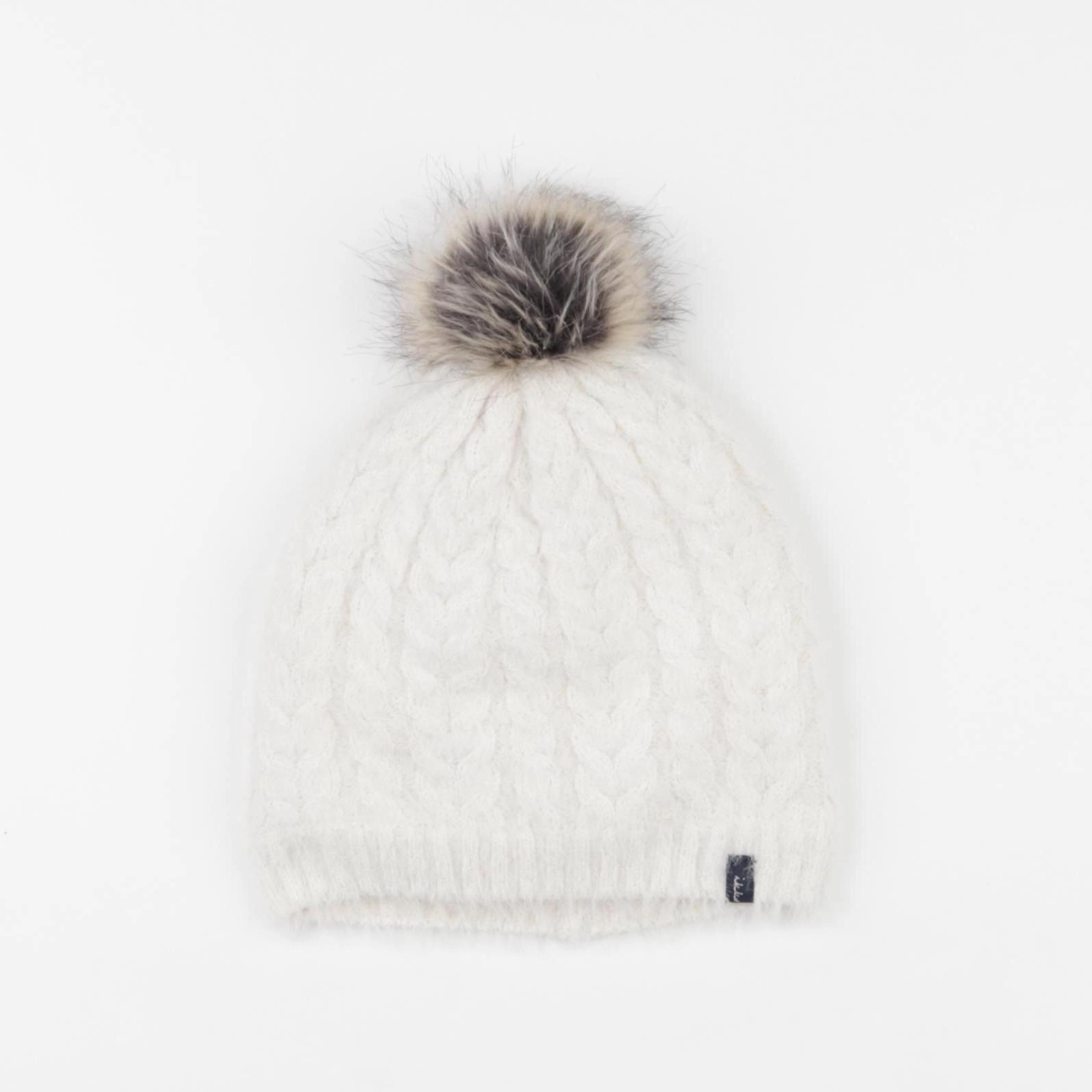 IKKS - bonnet beige - 5/6 ans