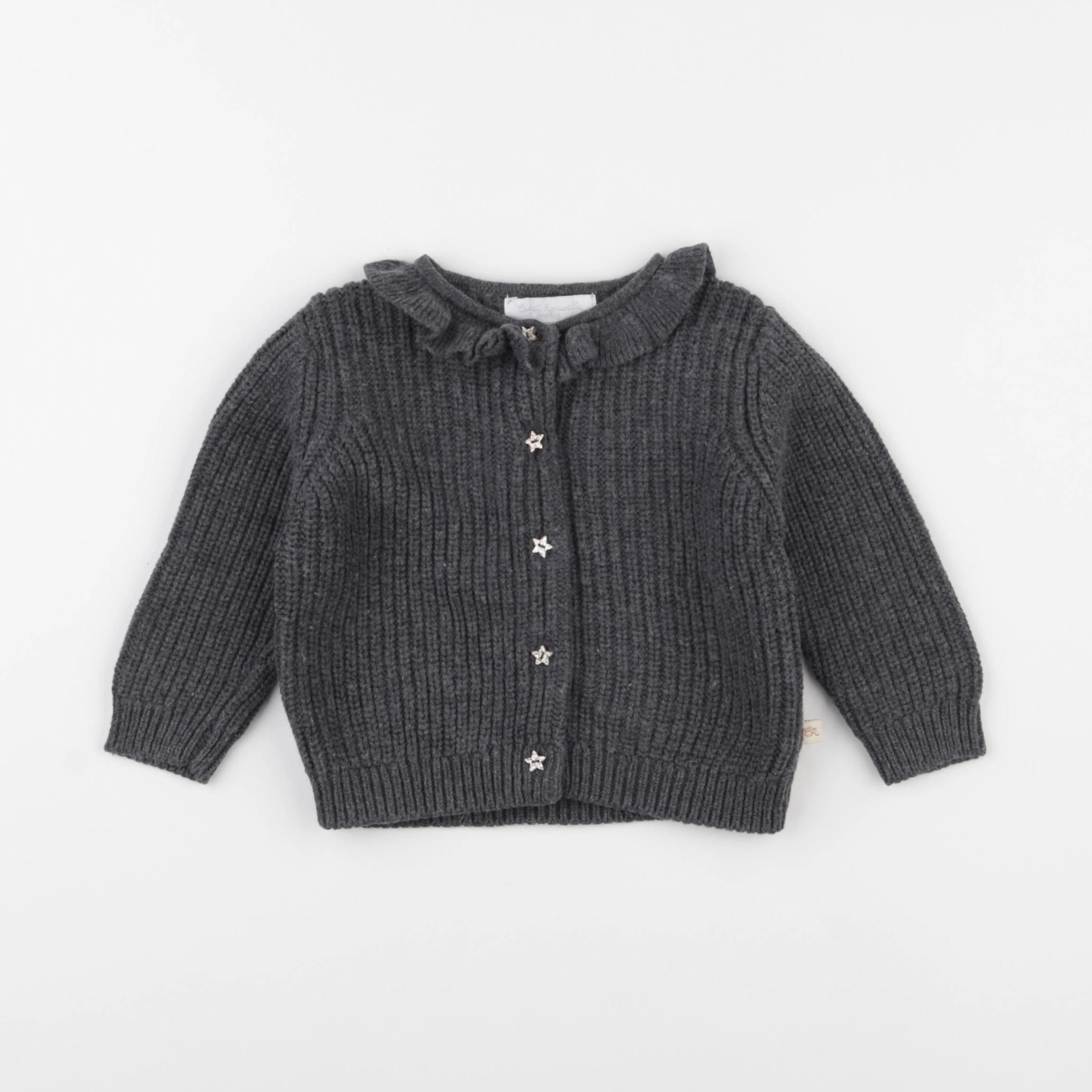 Cadet Rousselle - gilet gris - 12 mois