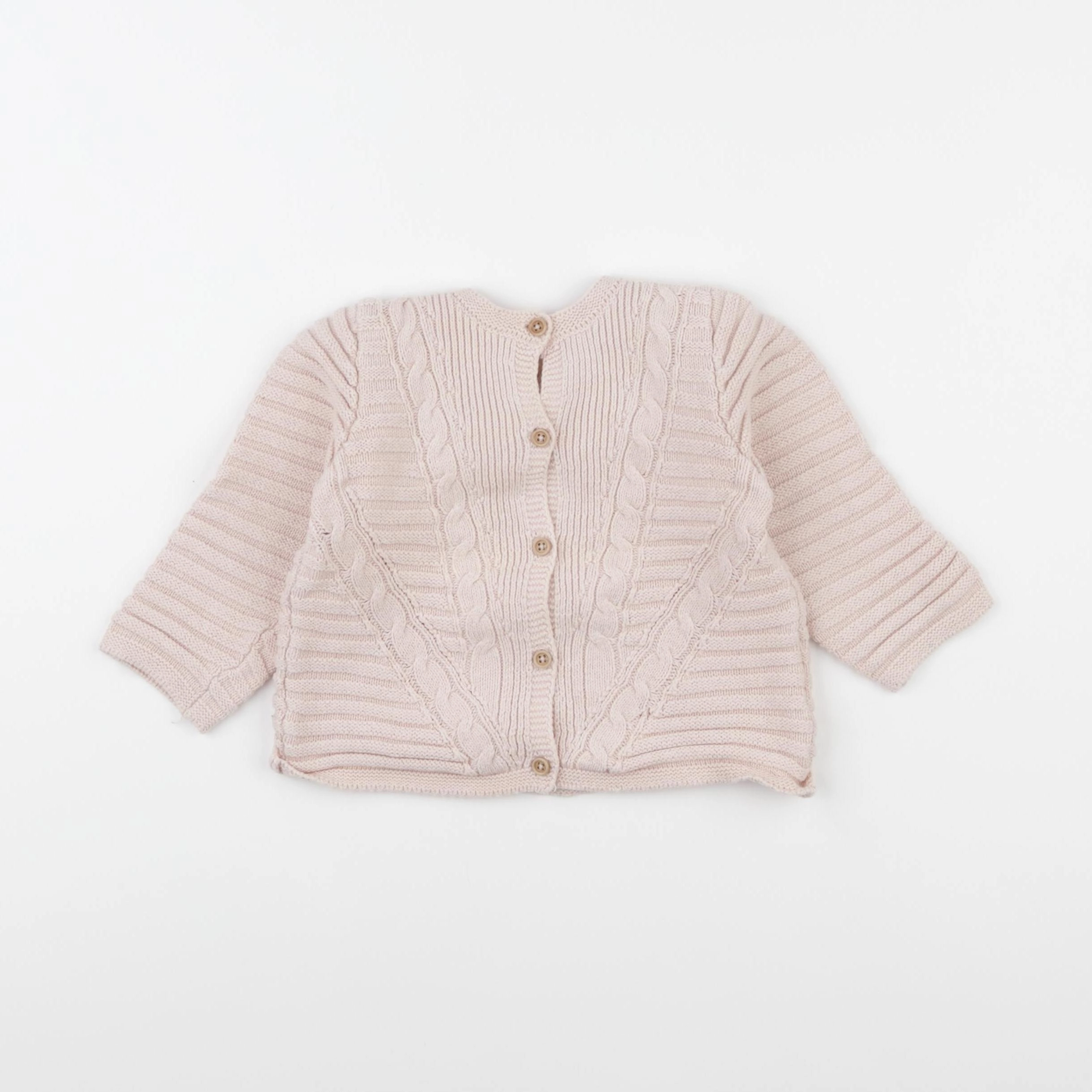 Boutchou - gilet rose - 18 mois