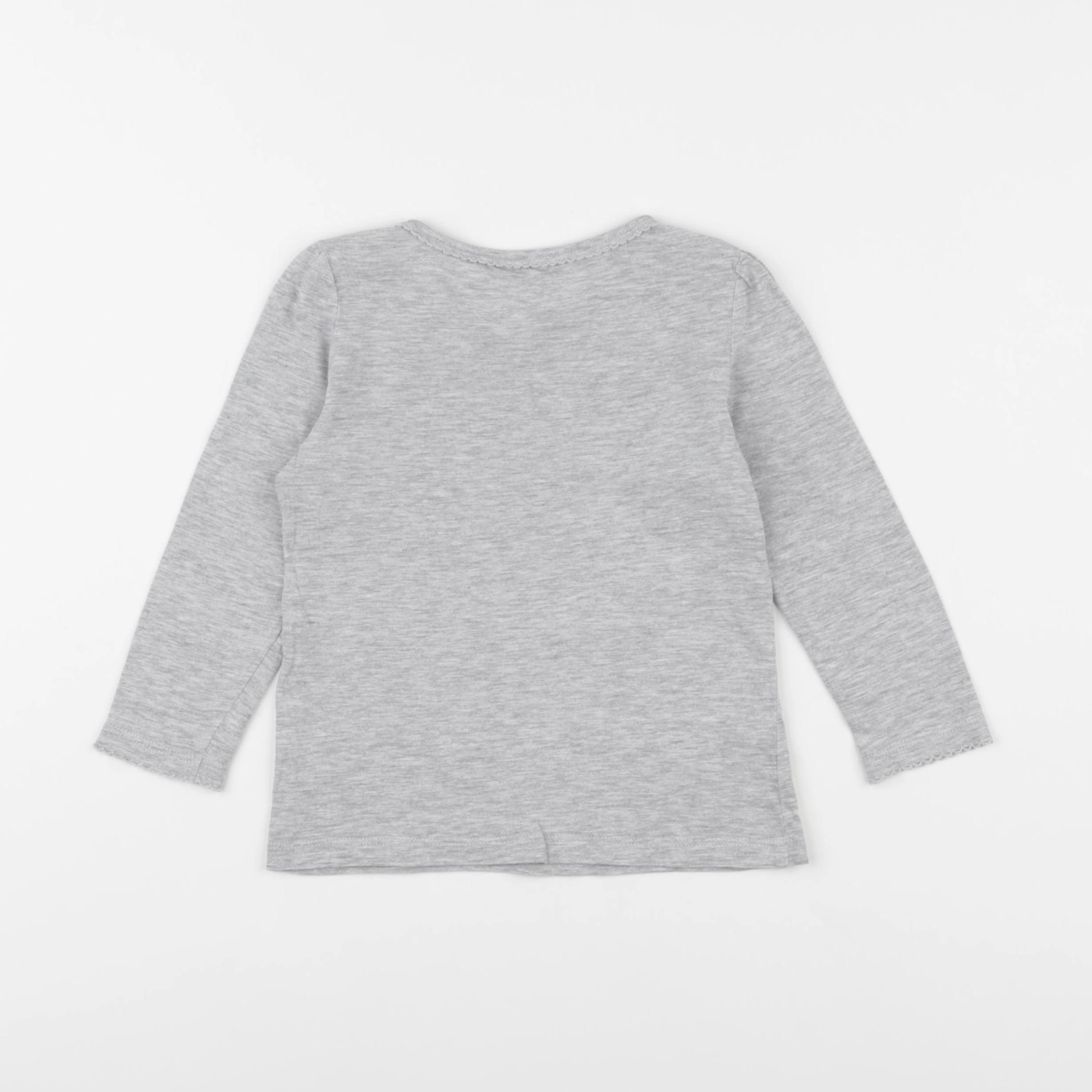 H&M - tee-shirt gris - 12/18 mois
