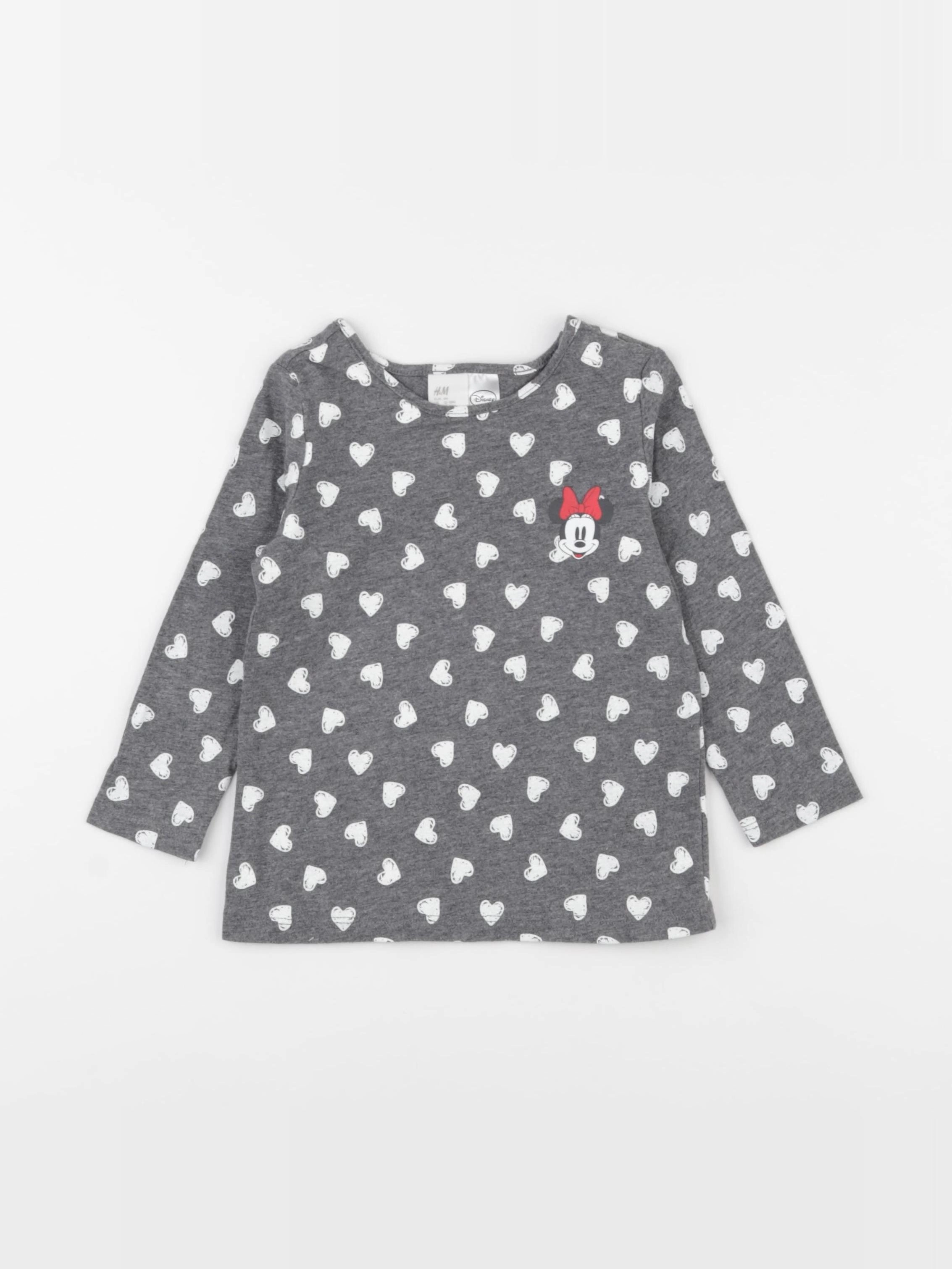 H&M - robe gris - 12/18 mois