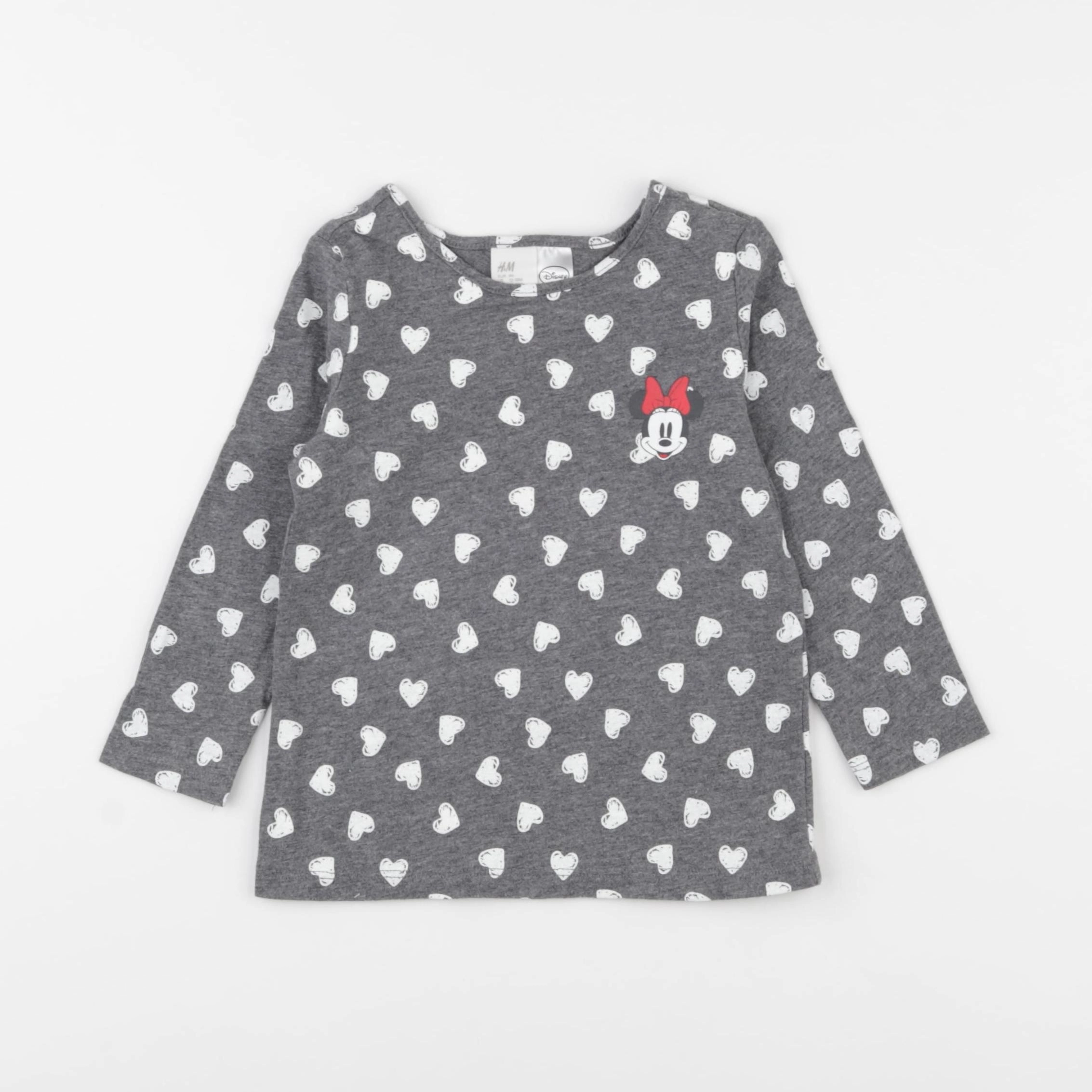 H&M - robe gris - 12/18 mois