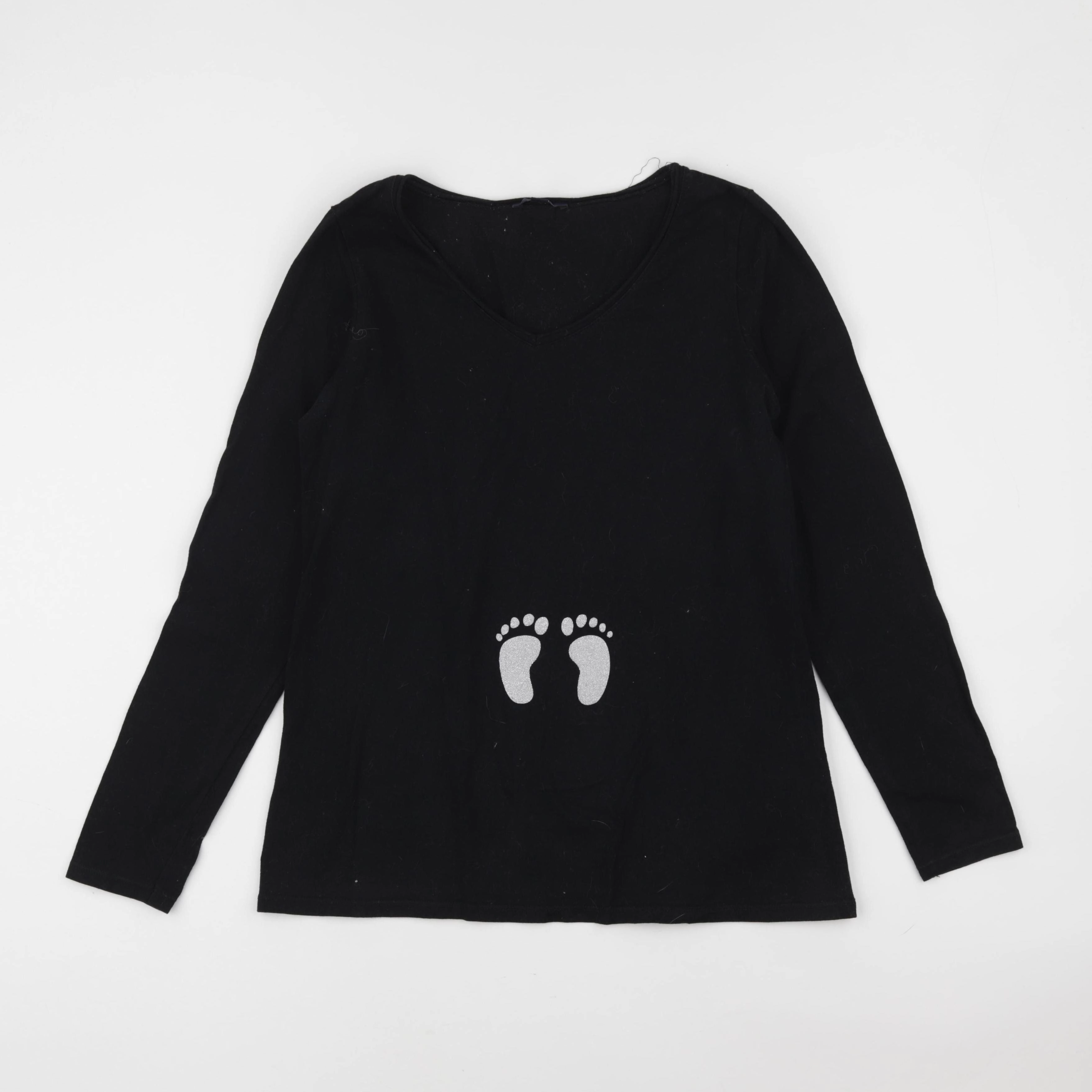 Kiabi - tee-shirt grossesse noir - 38 à 40