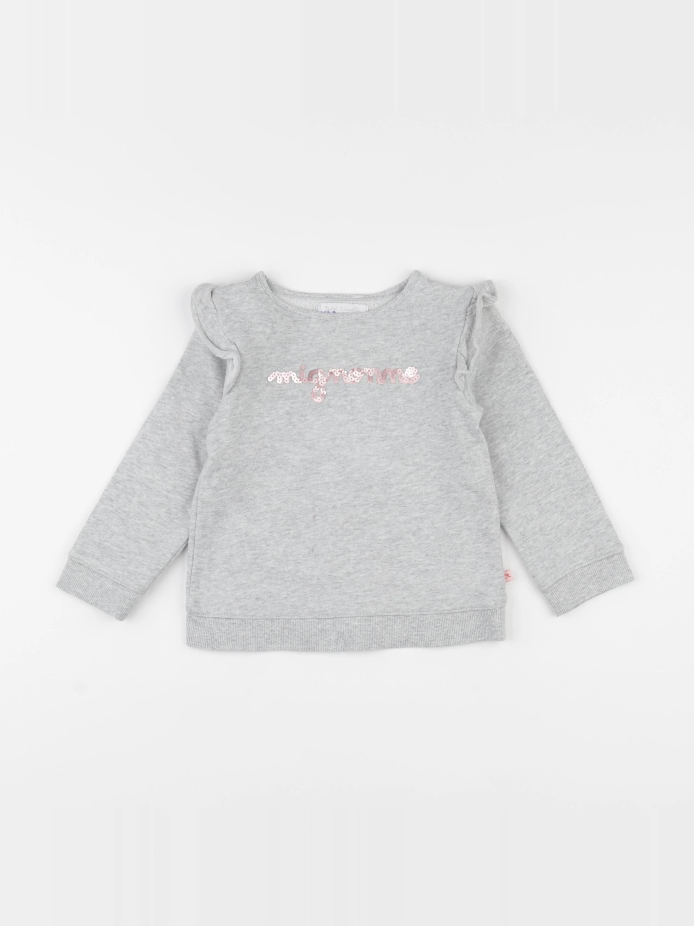Cadet Rousselle - sweat gris - 4 ans