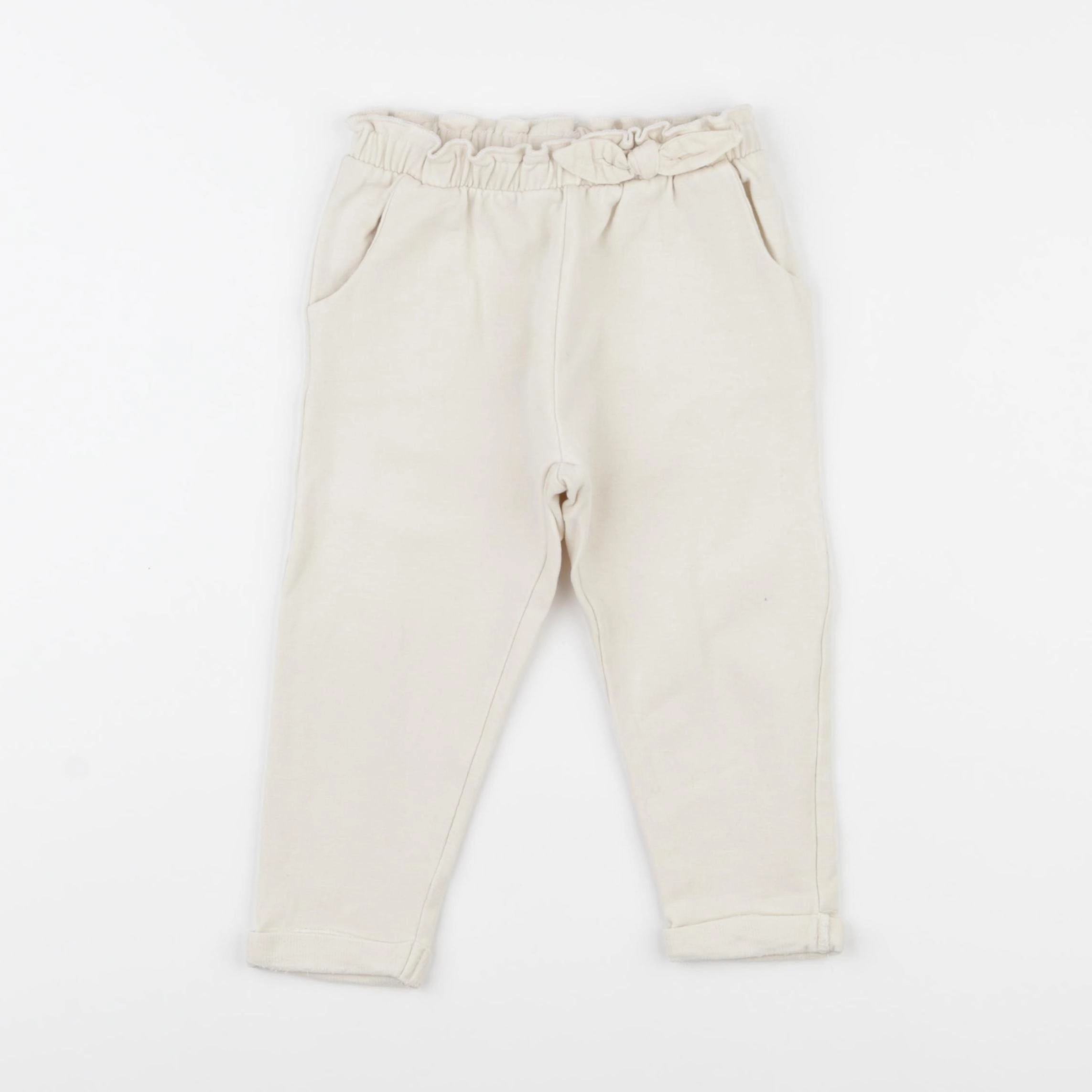 Zara - legging blanc - 18/24 mois