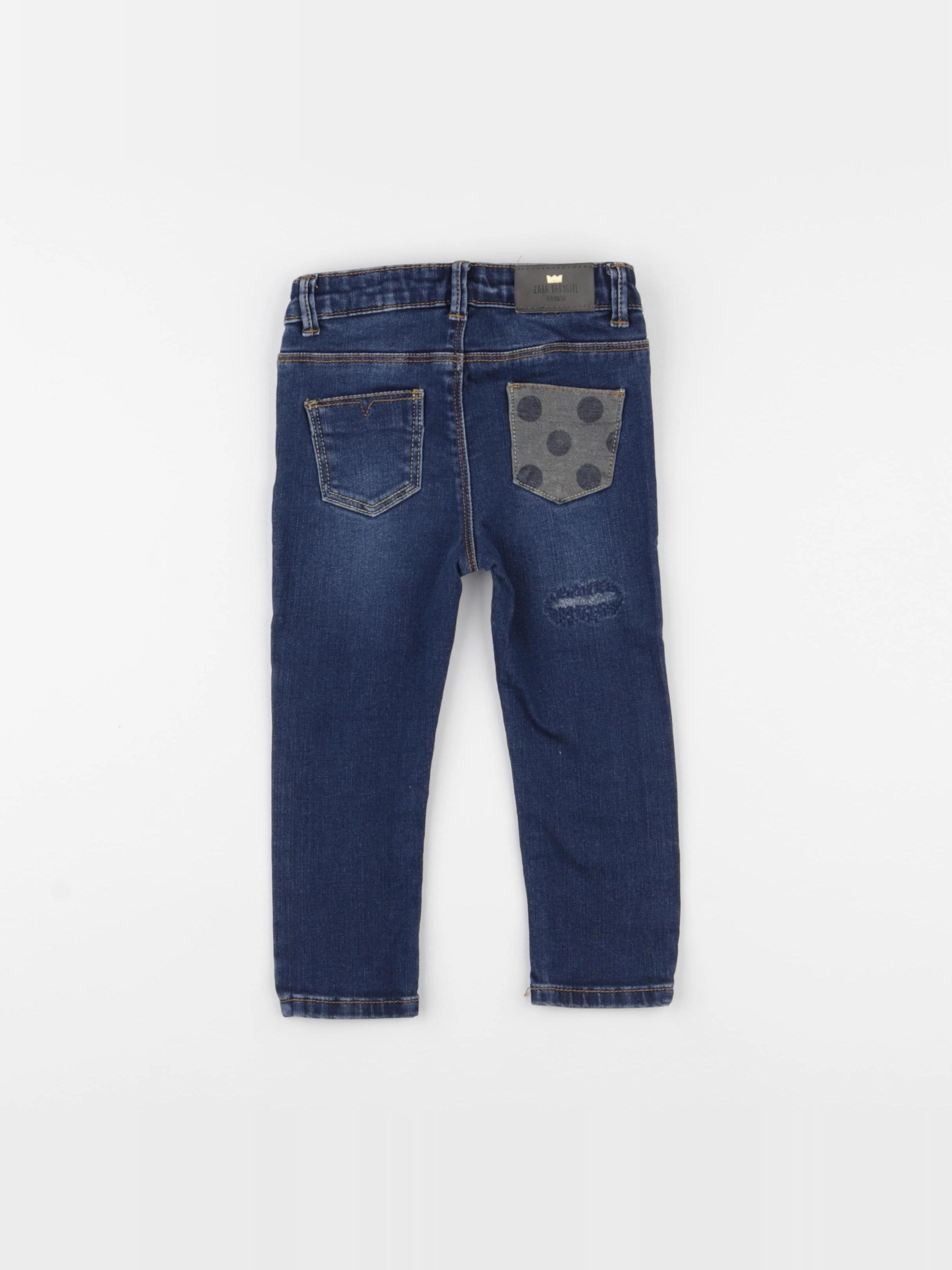 Zara - jean bleu - 12/18 mois