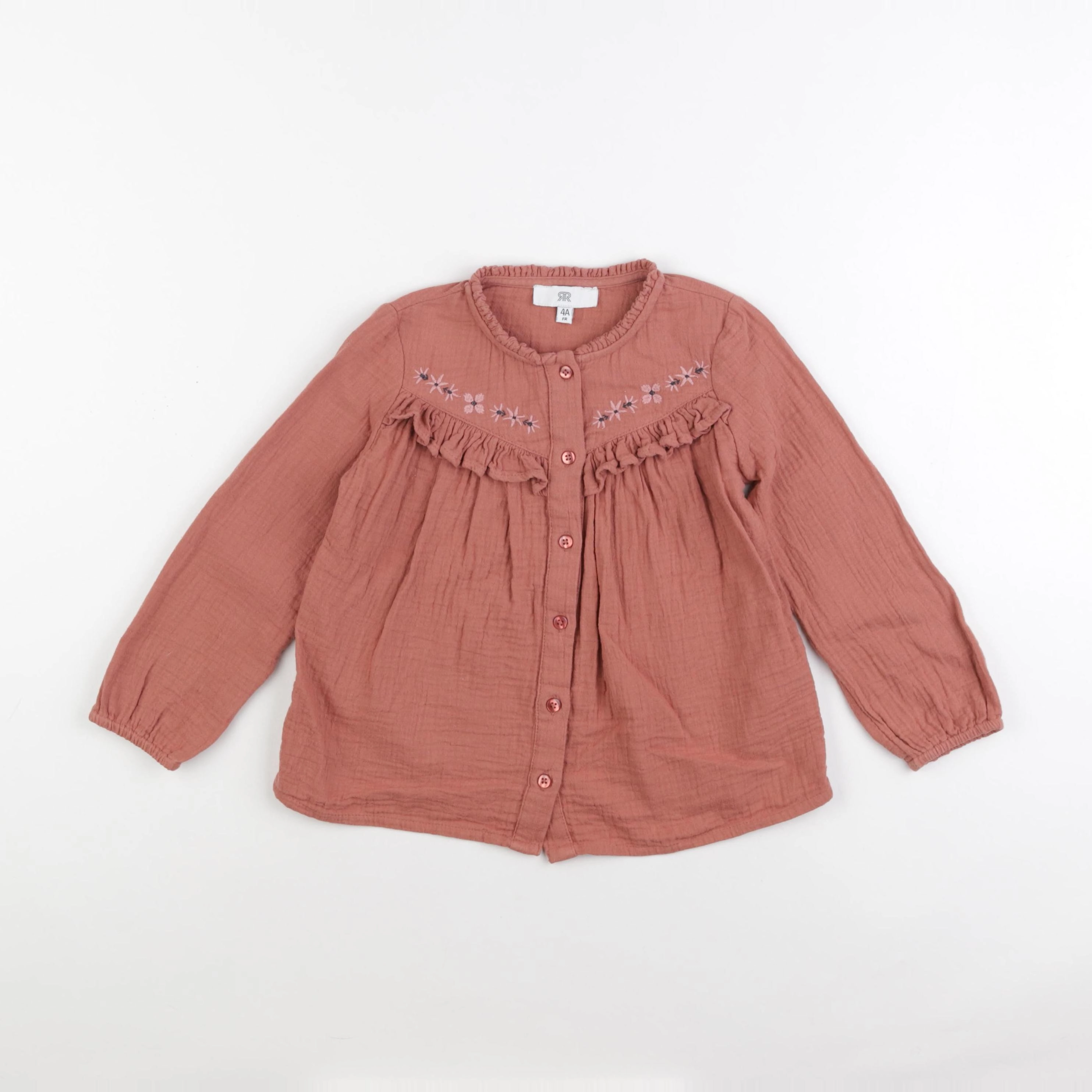 La Redoute - blouse rose - 4 ans